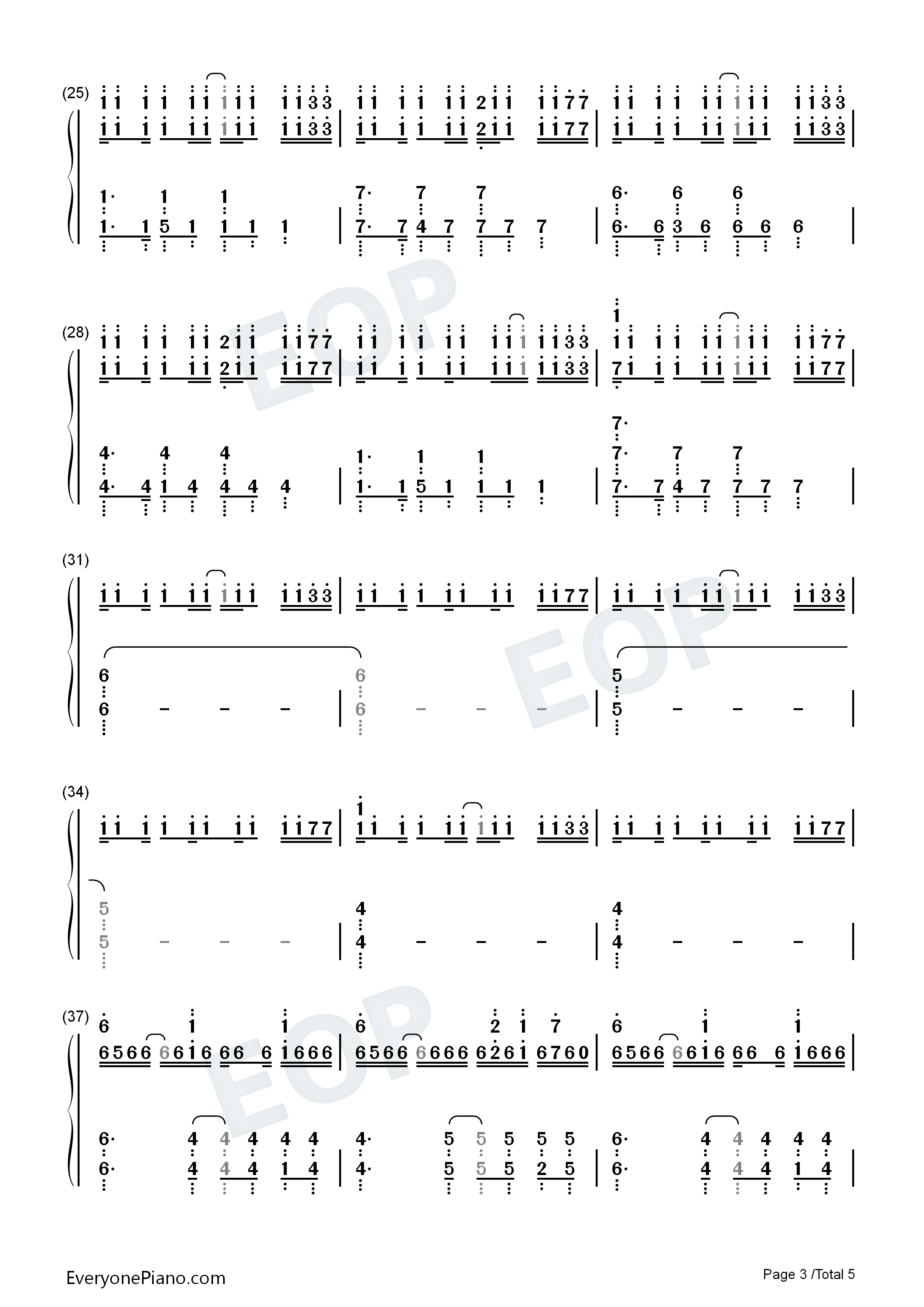 Its_Happening钢琴简谱_World_Beyond演唱