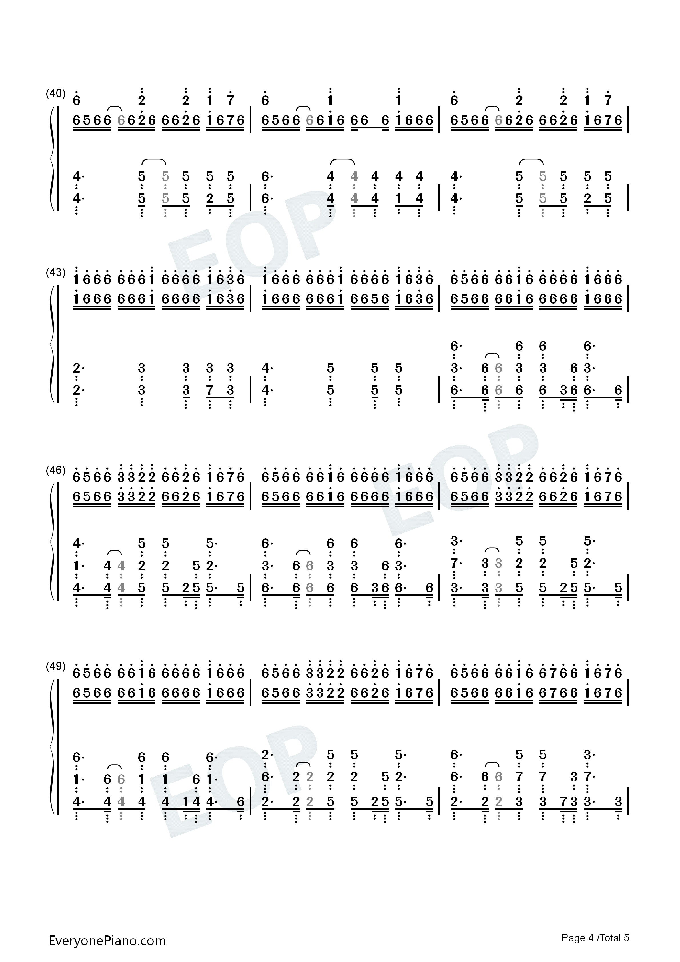 Its_Happening钢琴简谱_World_Beyond演唱