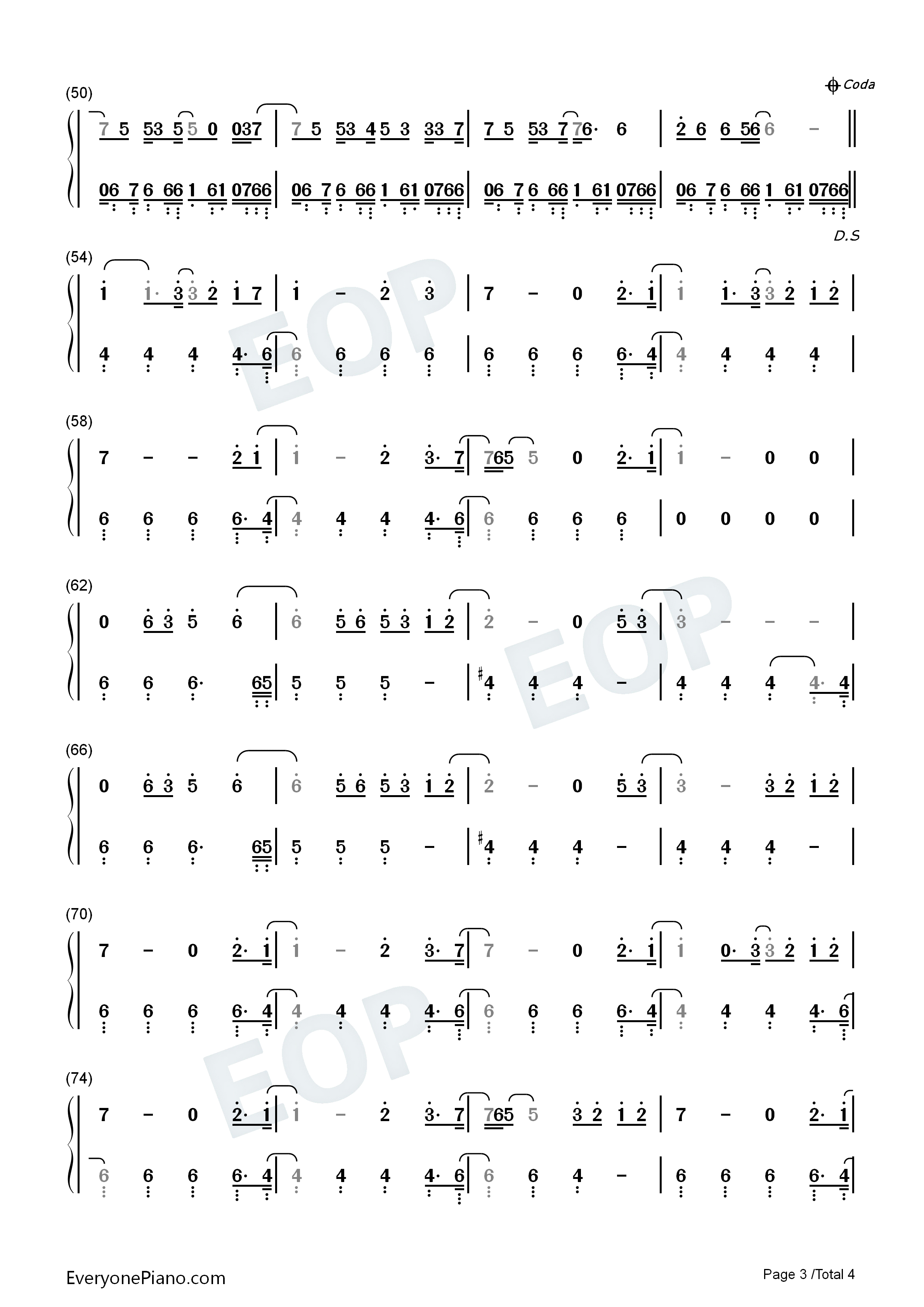 Sacrifice钢琴简谱_The_Weeknd演唱
