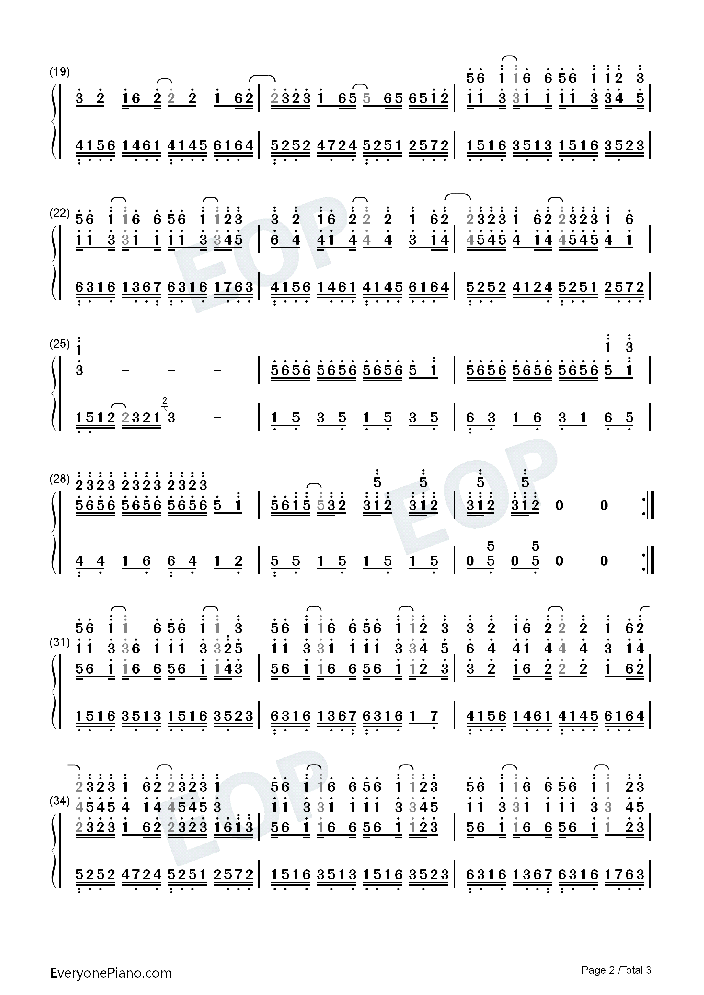 牡丹江钢琴简谱_南拳妈妈演唱