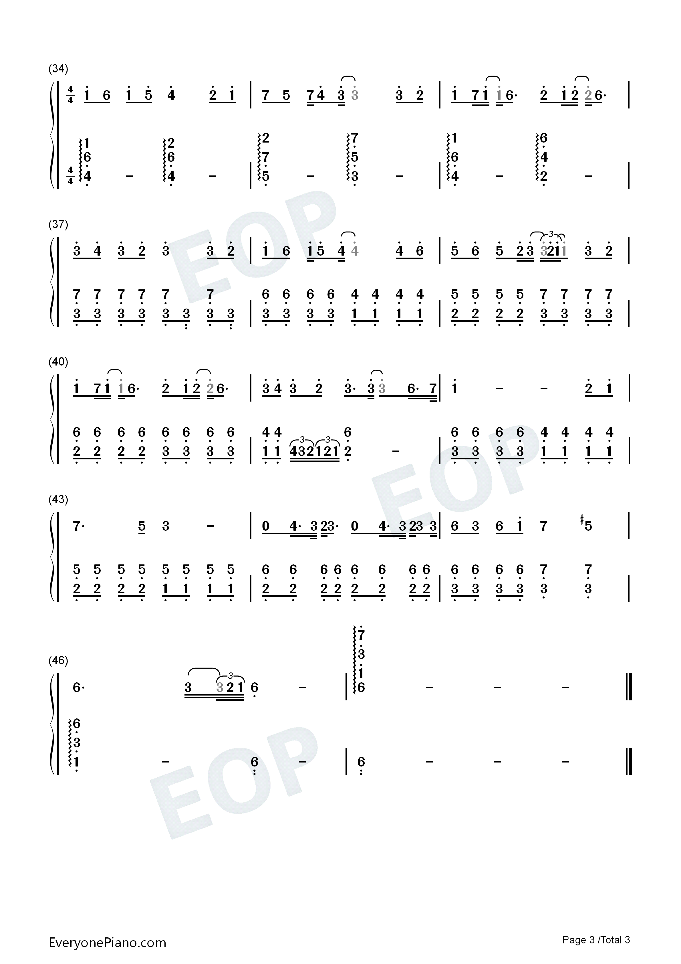孤独颂歌钢琴简谱_陈文非演唱