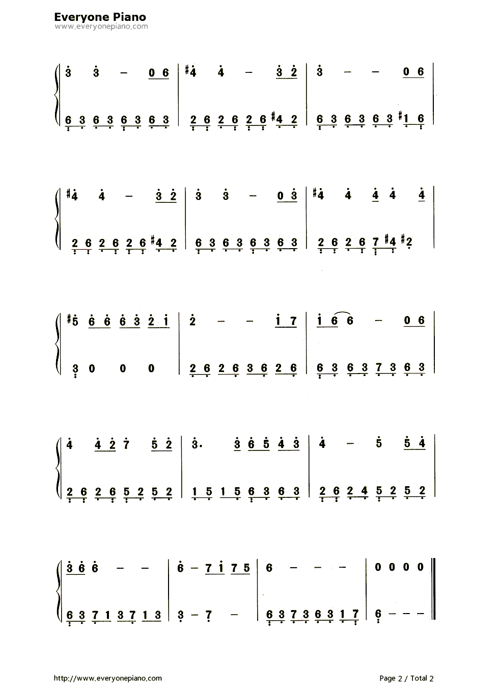 Sealed_with_a_kiss（以吻封缄）钢琴简谱_Brian_Hyland__布赖恩·海兰演唱