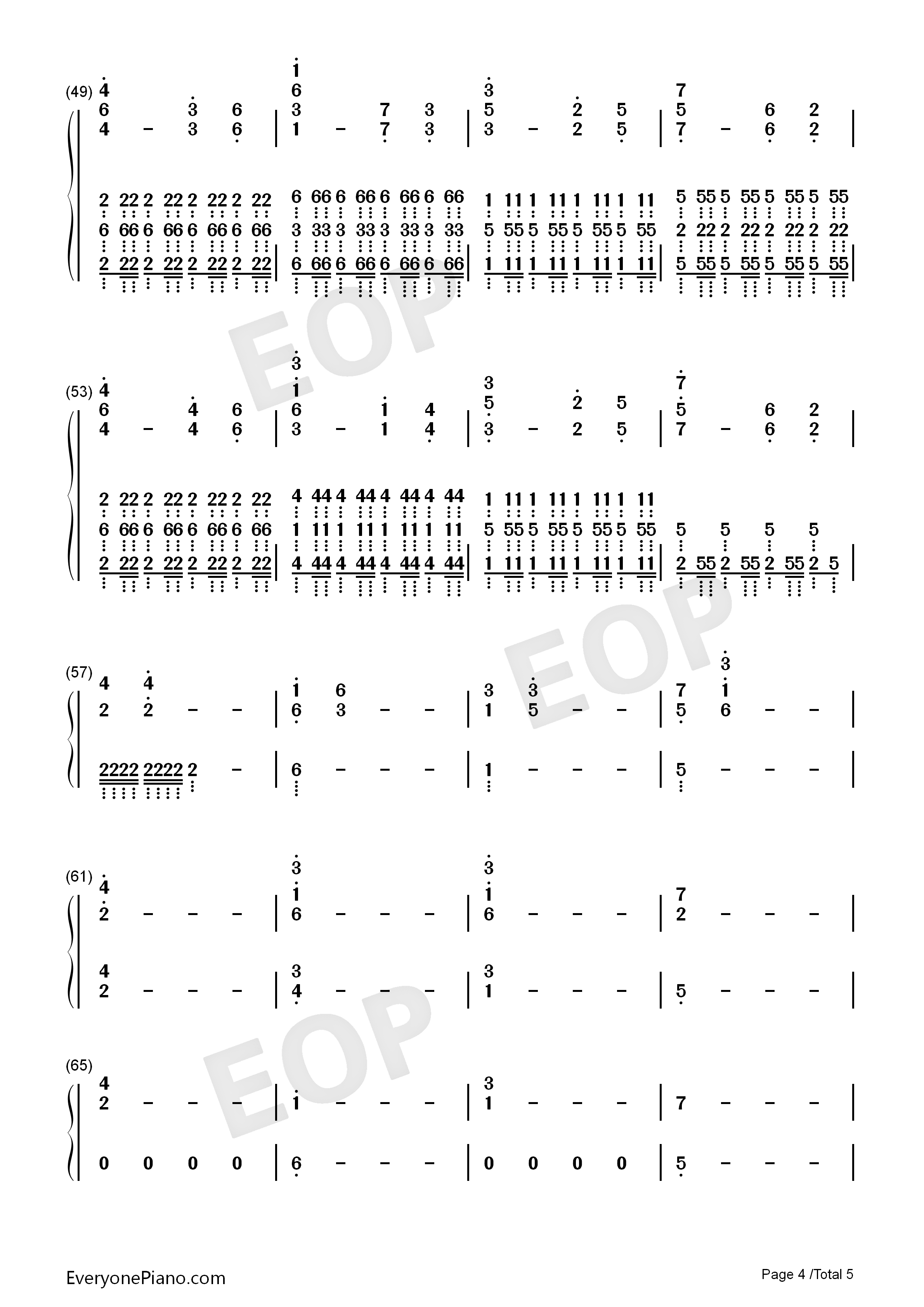 Time钢琴简谱_Hans_Zimmer演唱