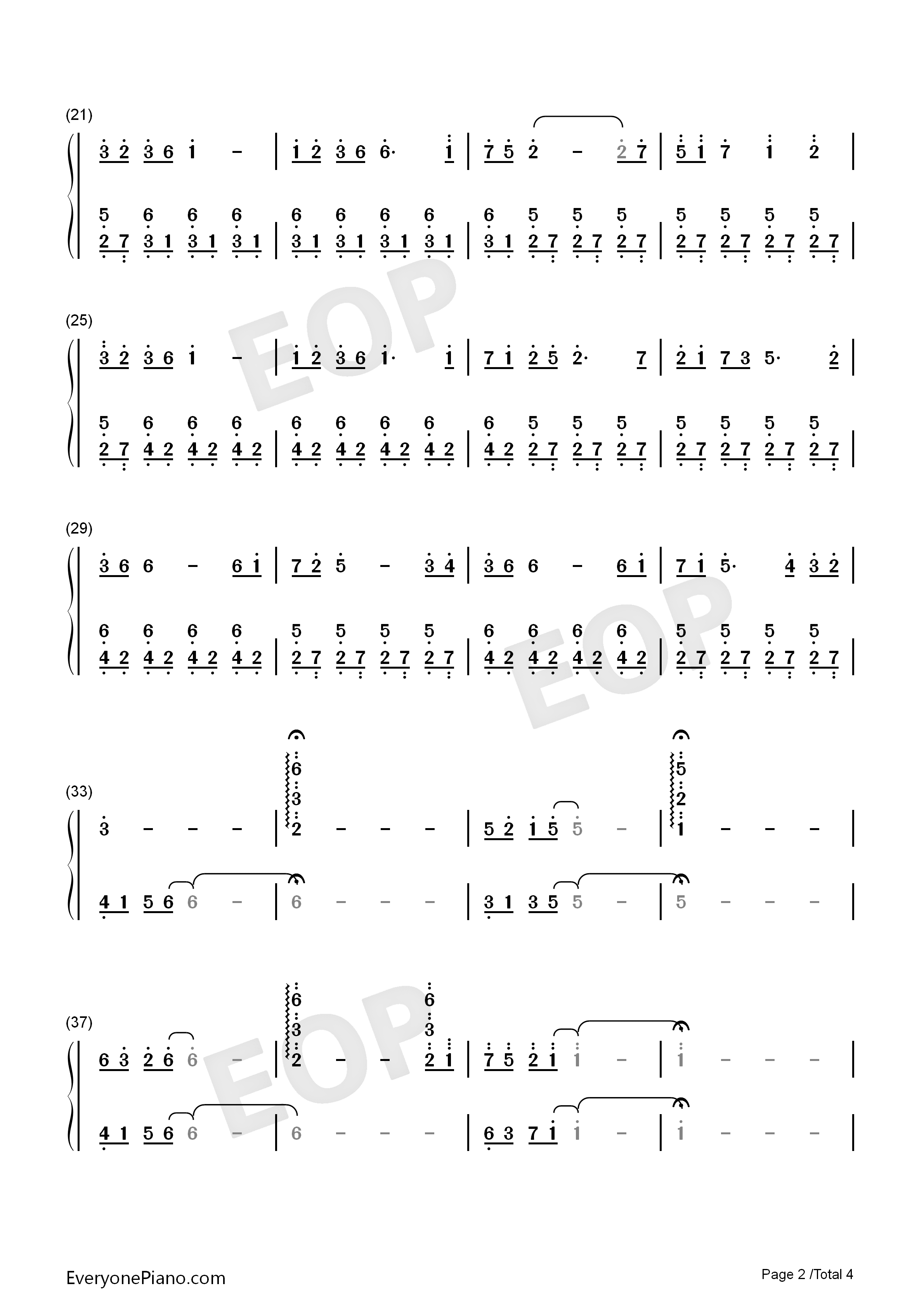 寂しい夜钢琴简谱_缘之空演唱