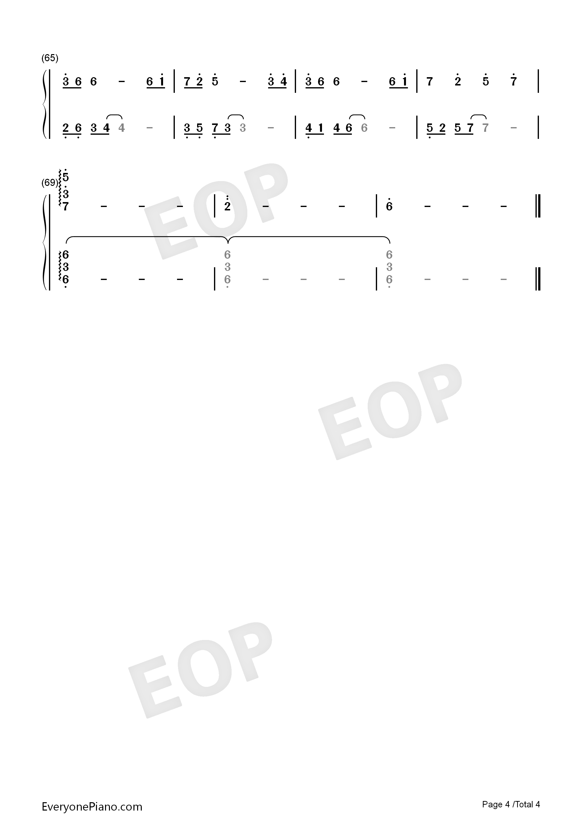 寂しい夜钢琴简谱_缘之空演唱
