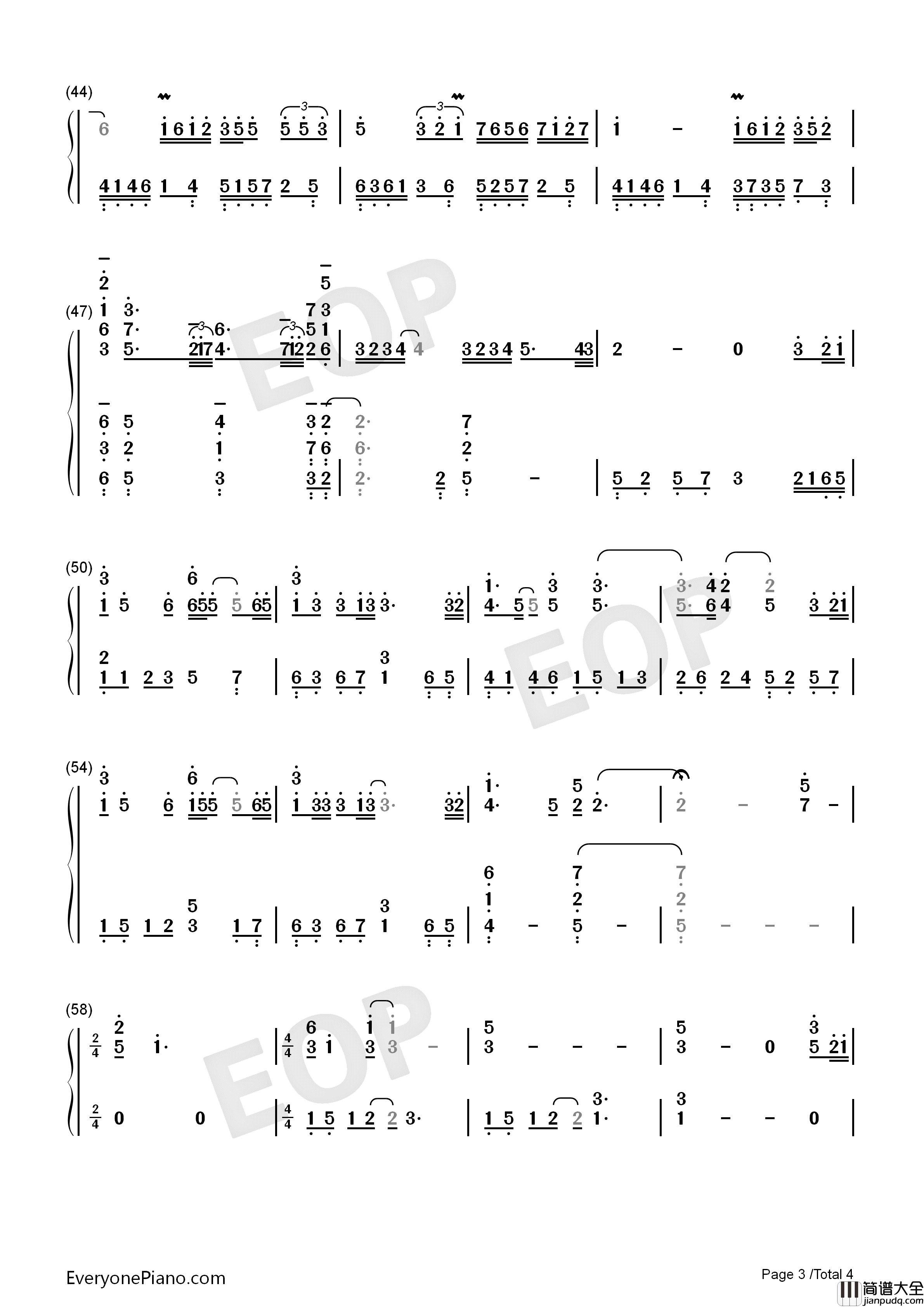 我和春天有个约会钢琴简谱_邝美云演唱