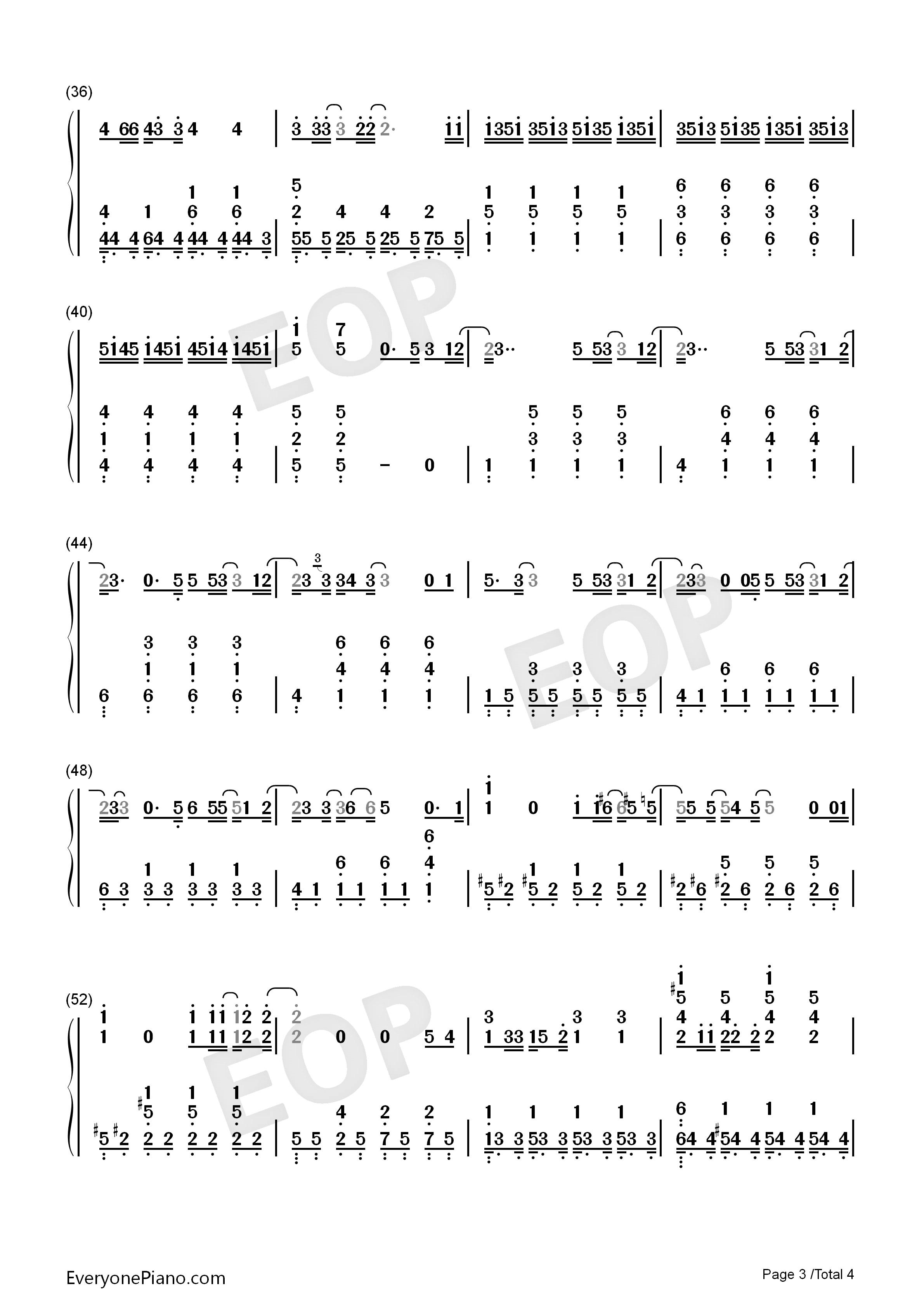 哪里都是你钢琴简谱_周杰伦演唱