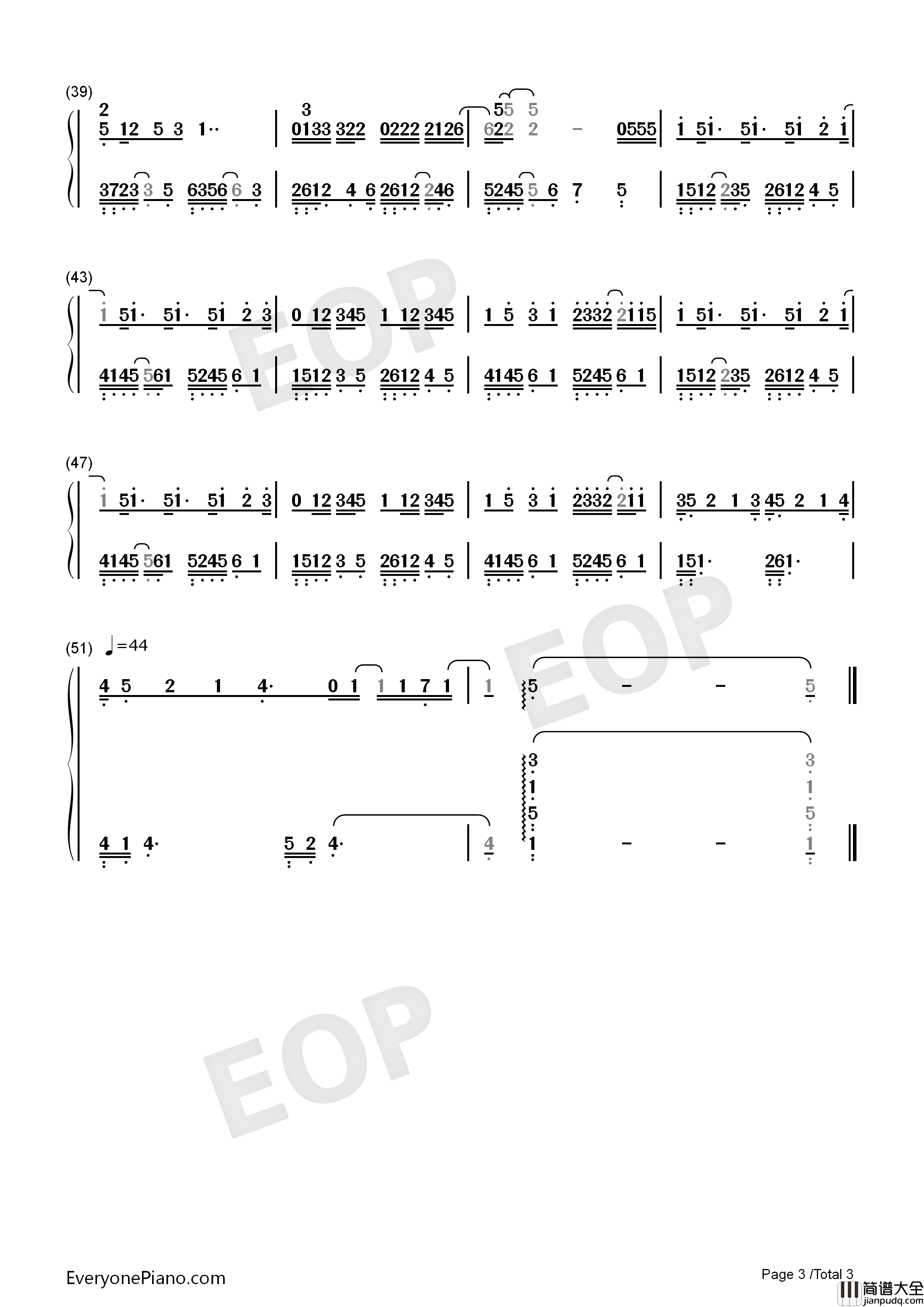 手语钢琴简谱_周杰伦演唱