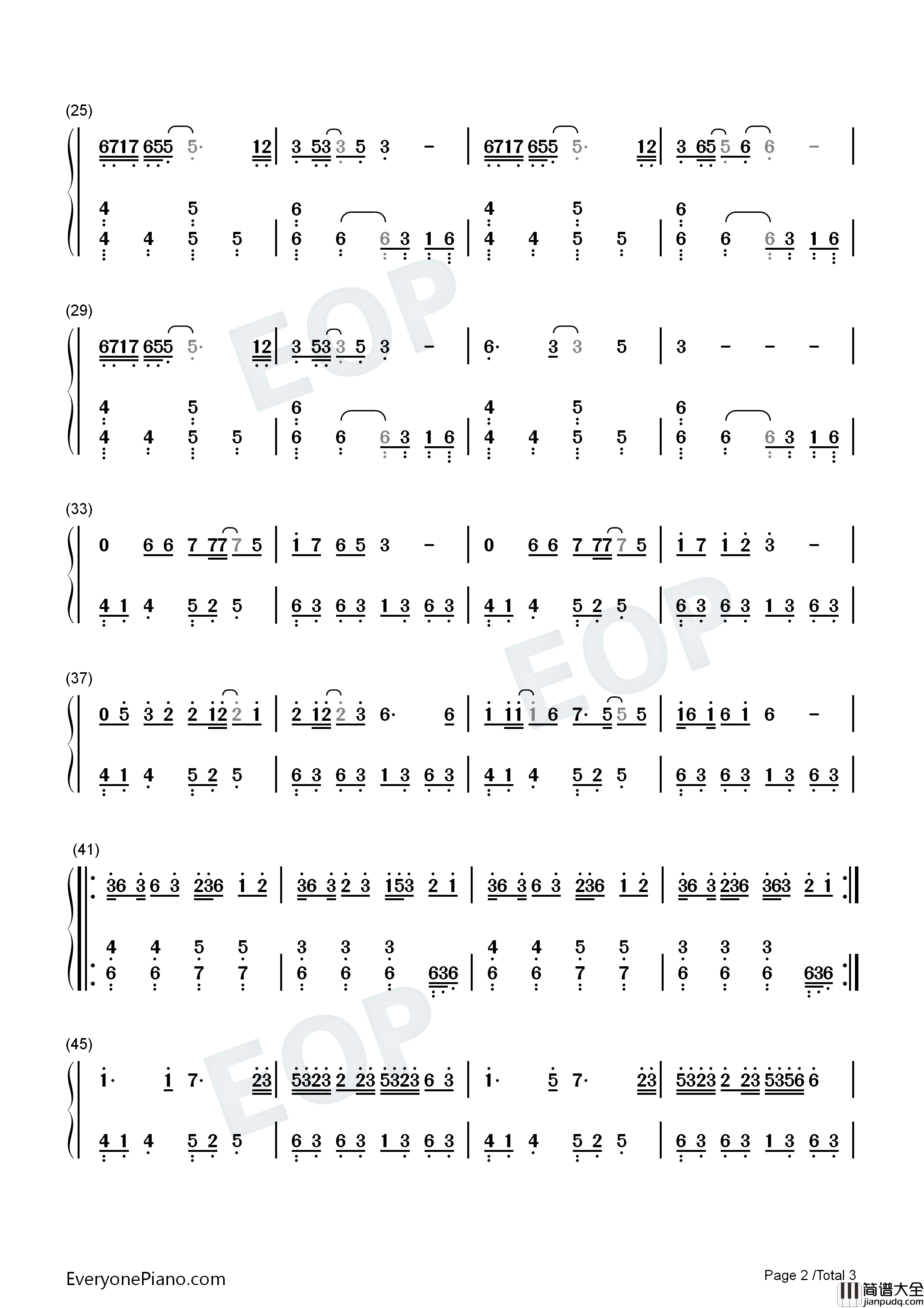 调查中钢琴简谱_糯米Nomi演唱