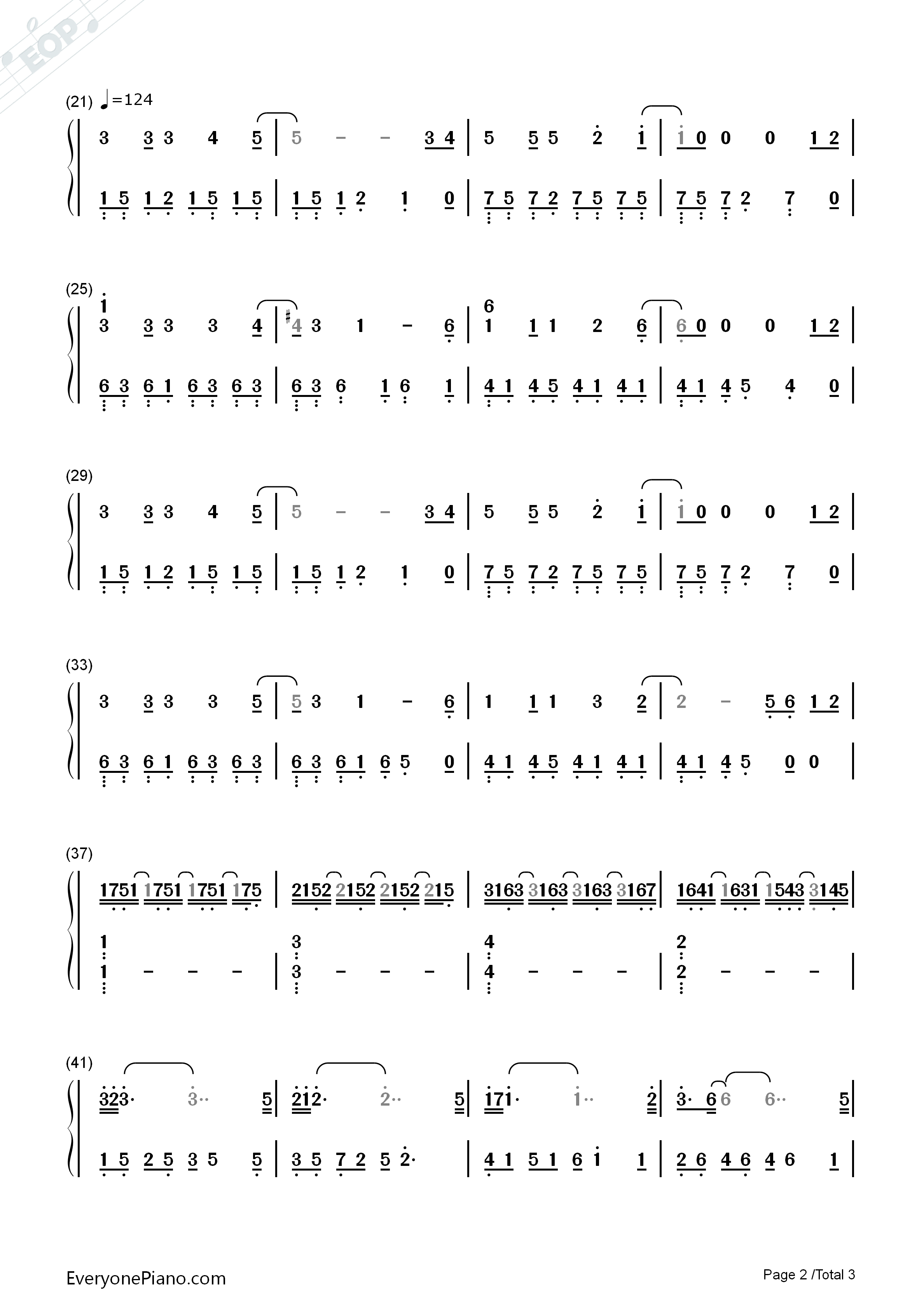 Run_Away_With_Me钢琴简谱_Omar_Akram(奥马尔•阿克兰)演唱