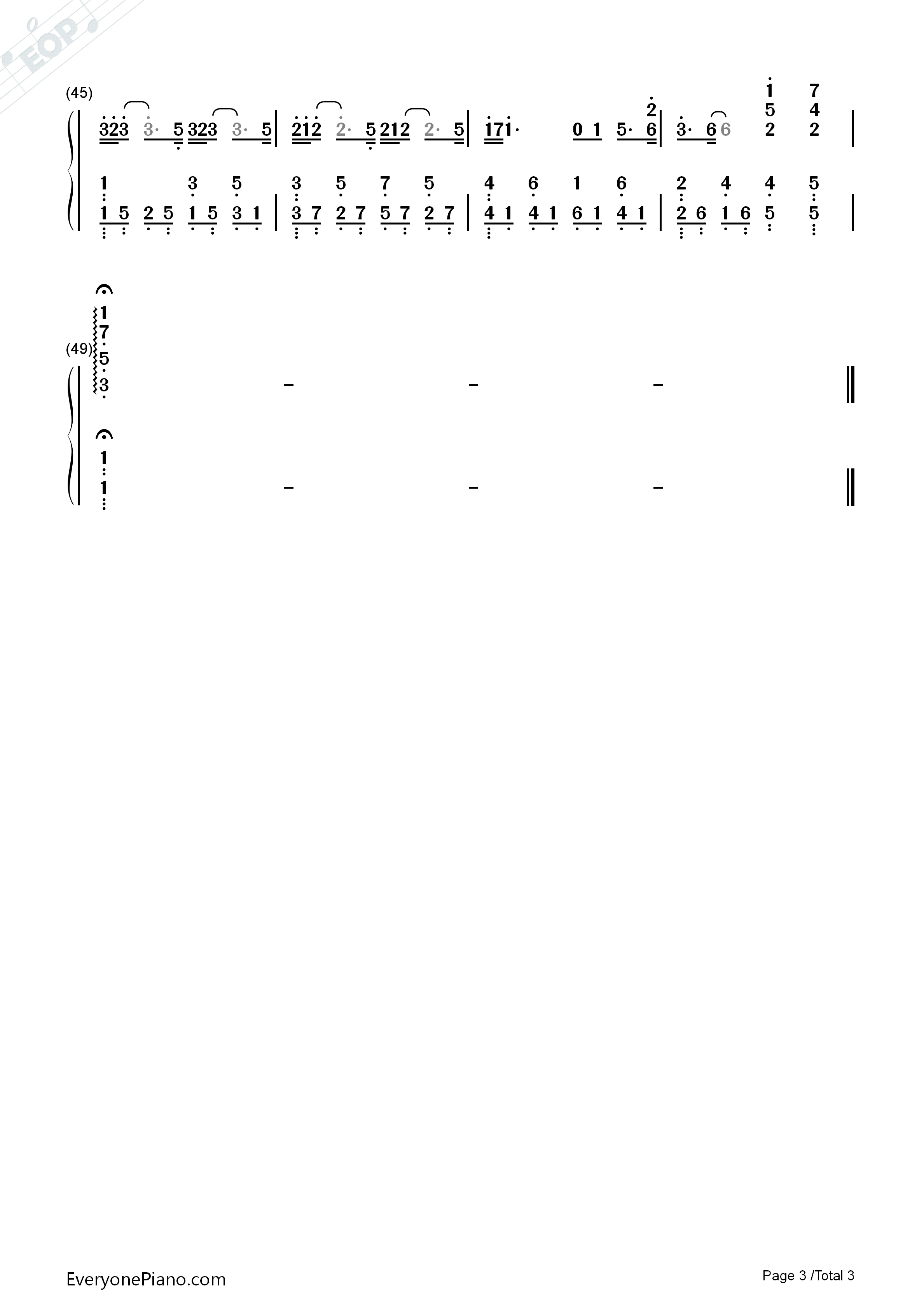 Run_Away_With_Me钢琴简谱_Omar_Akram(奥马尔•阿克兰)演唱