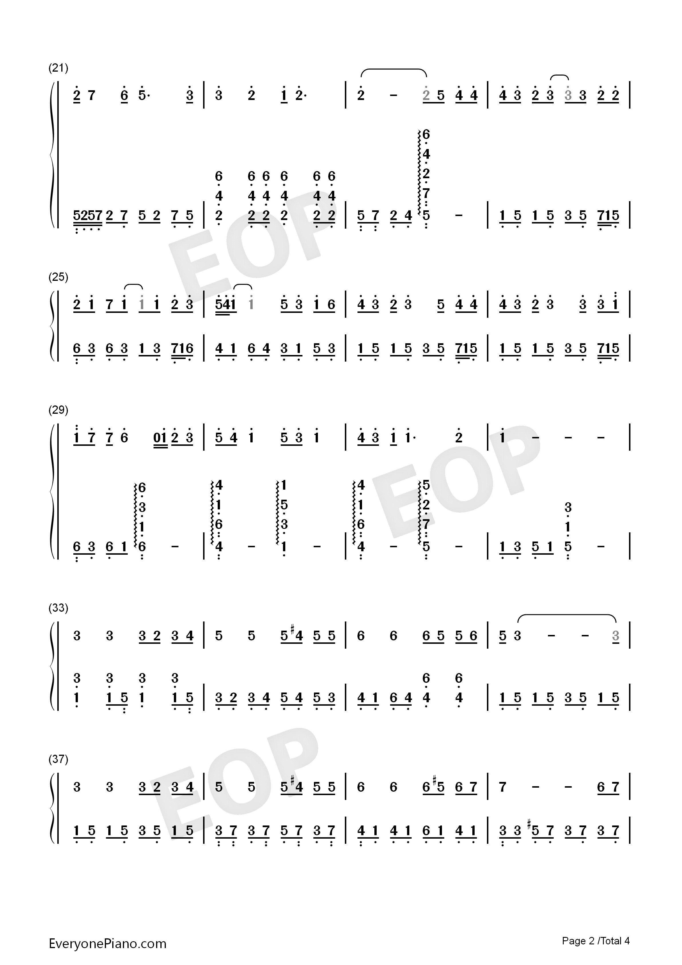 我不会唱歌钢琴简谱_罗志祥演唱