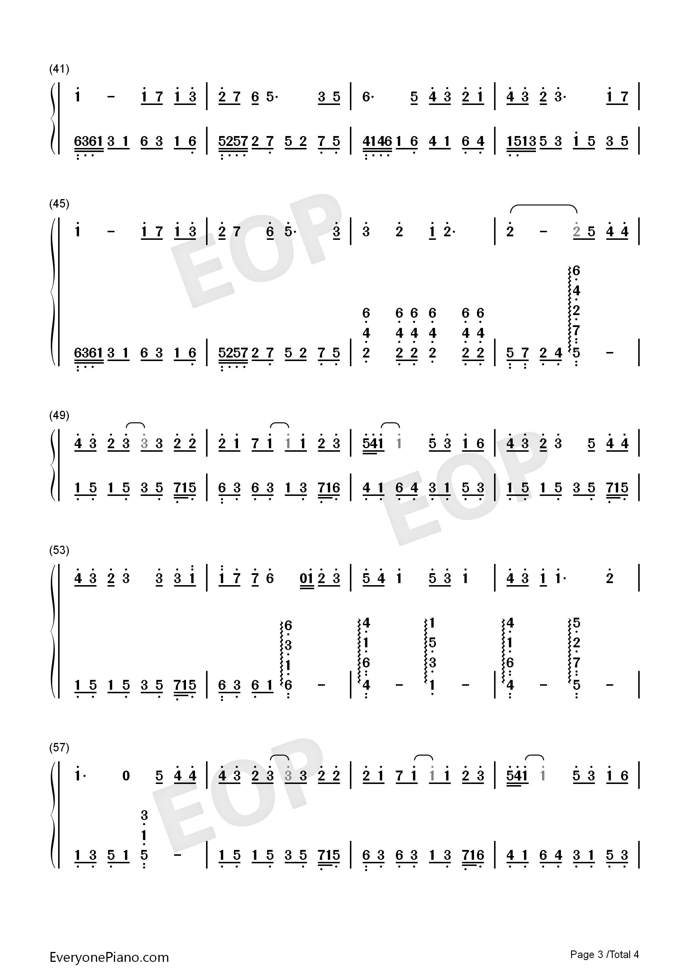 我不会唱歌钢琴简谱_罗志祥演唱