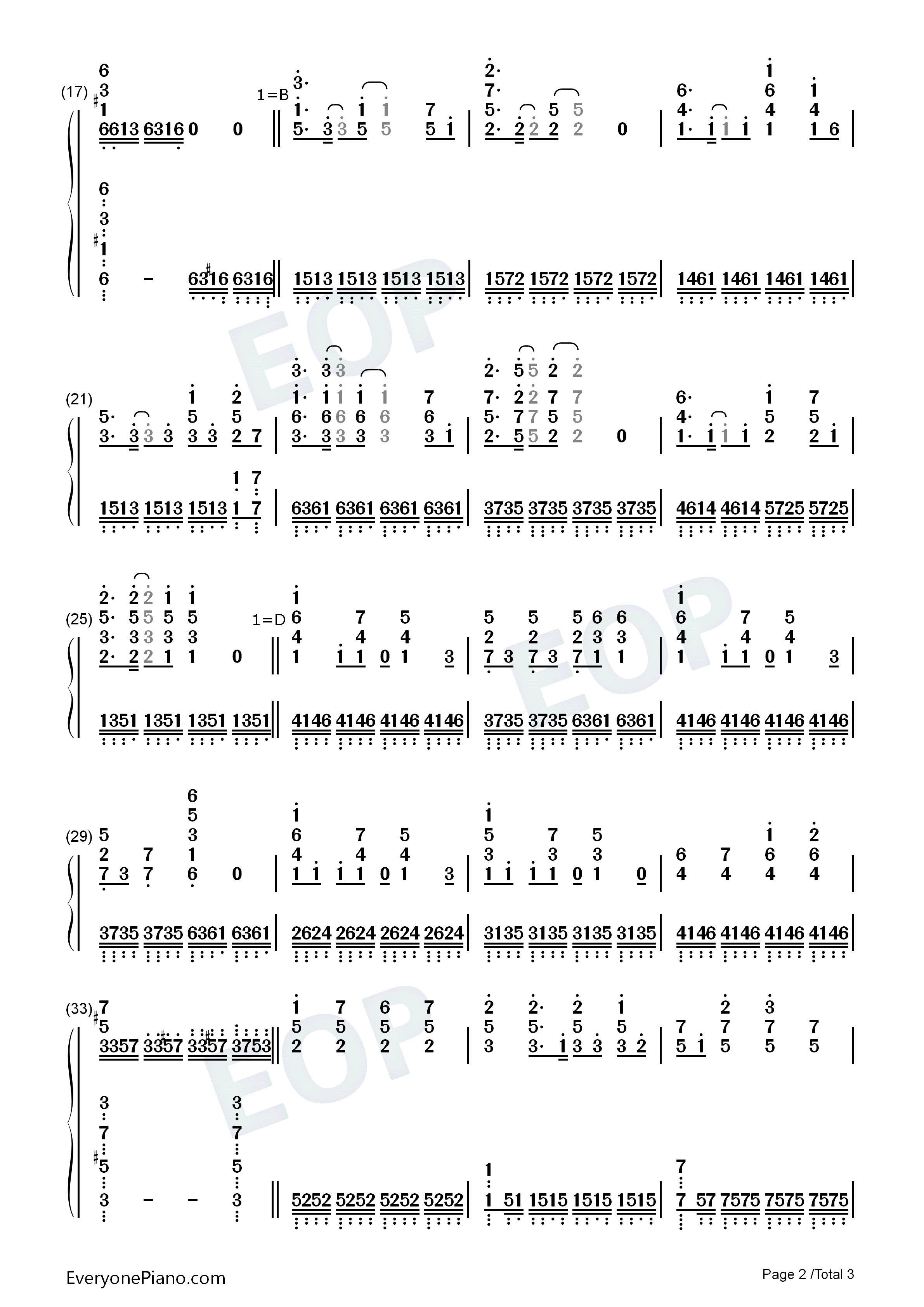 始まるのは、サヨナラ钢琴简谱_ON/OFF演唱