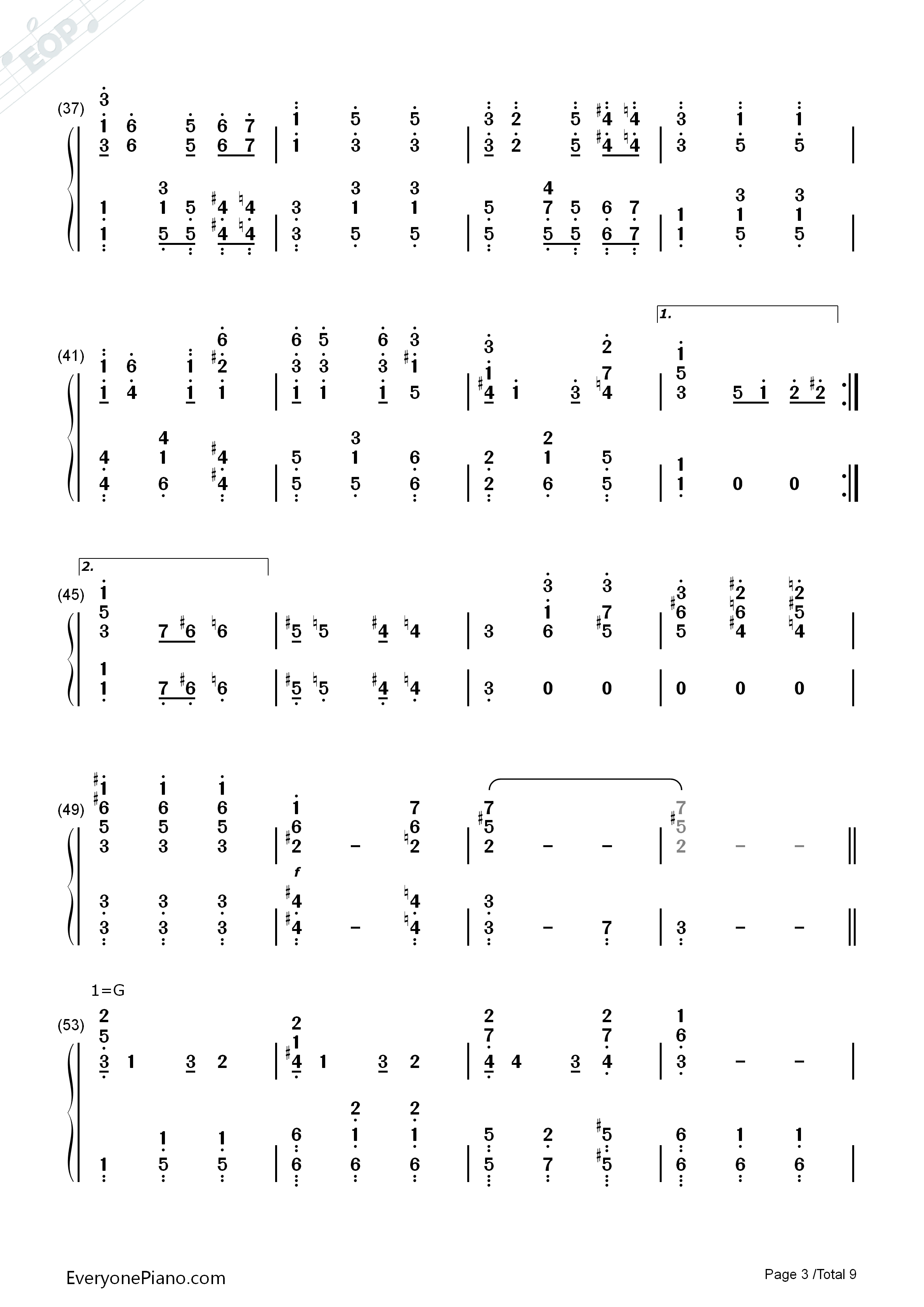Bethena_A_Concert_Waltz钢琴简谱_Scott_Joplin__斯科特·乔普林演唱