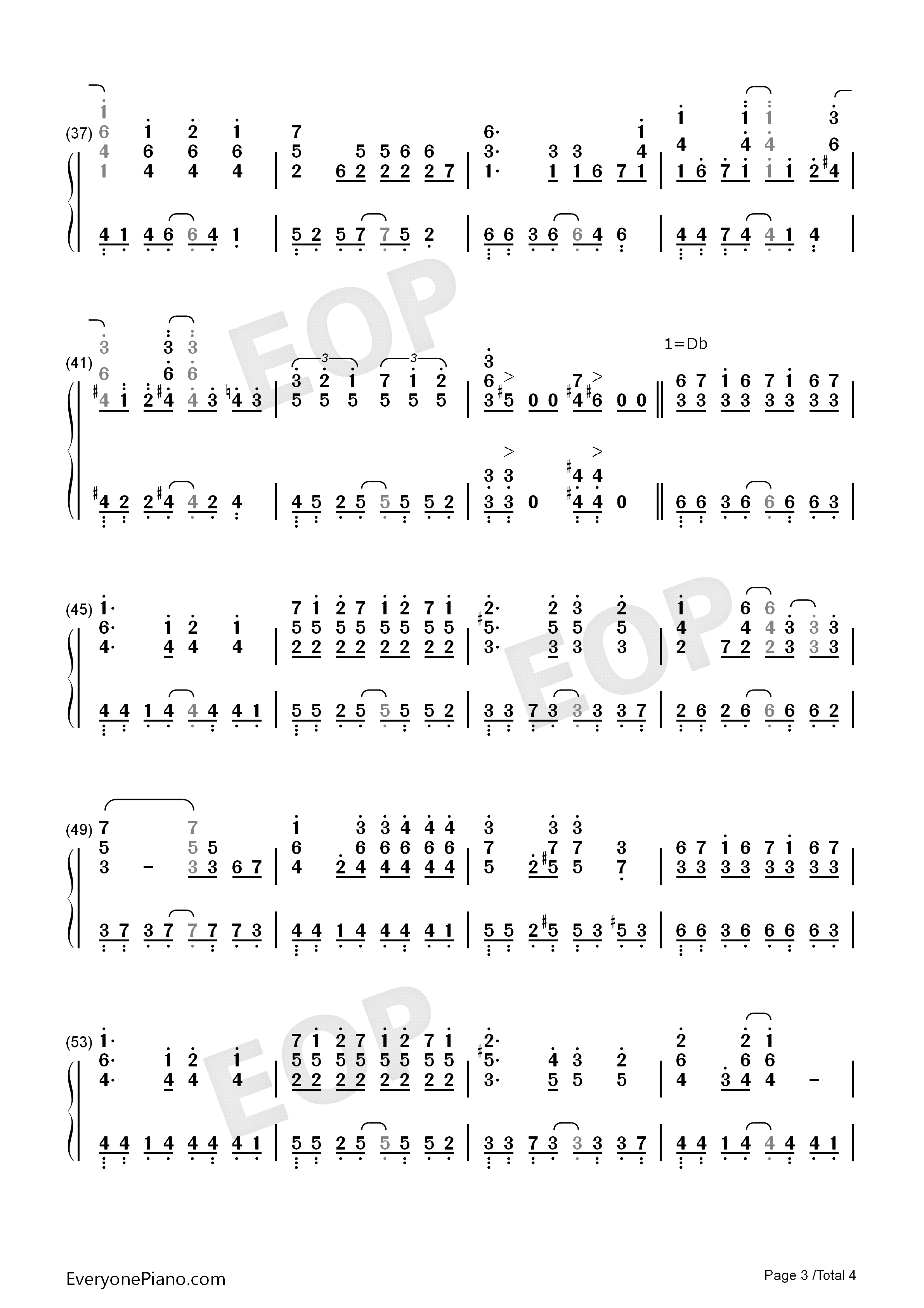 鼓动赤红色的罪钢琴简谱_ON/OFF演唱