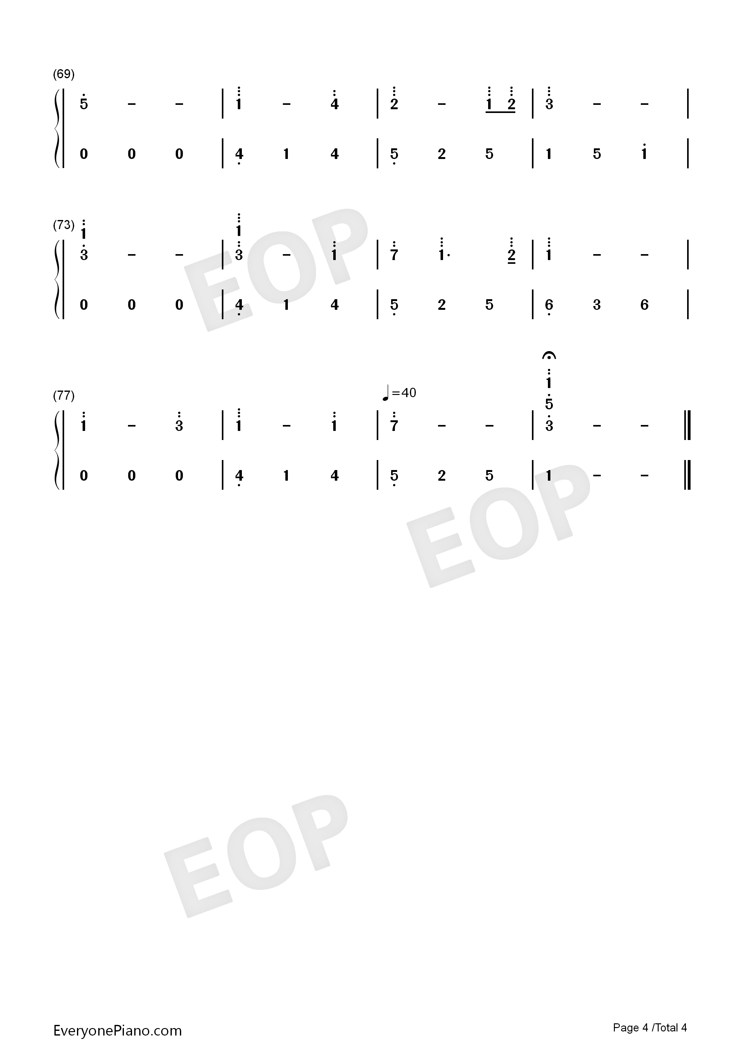 拥有钢琴简谱_几米（廖福彬）演唱