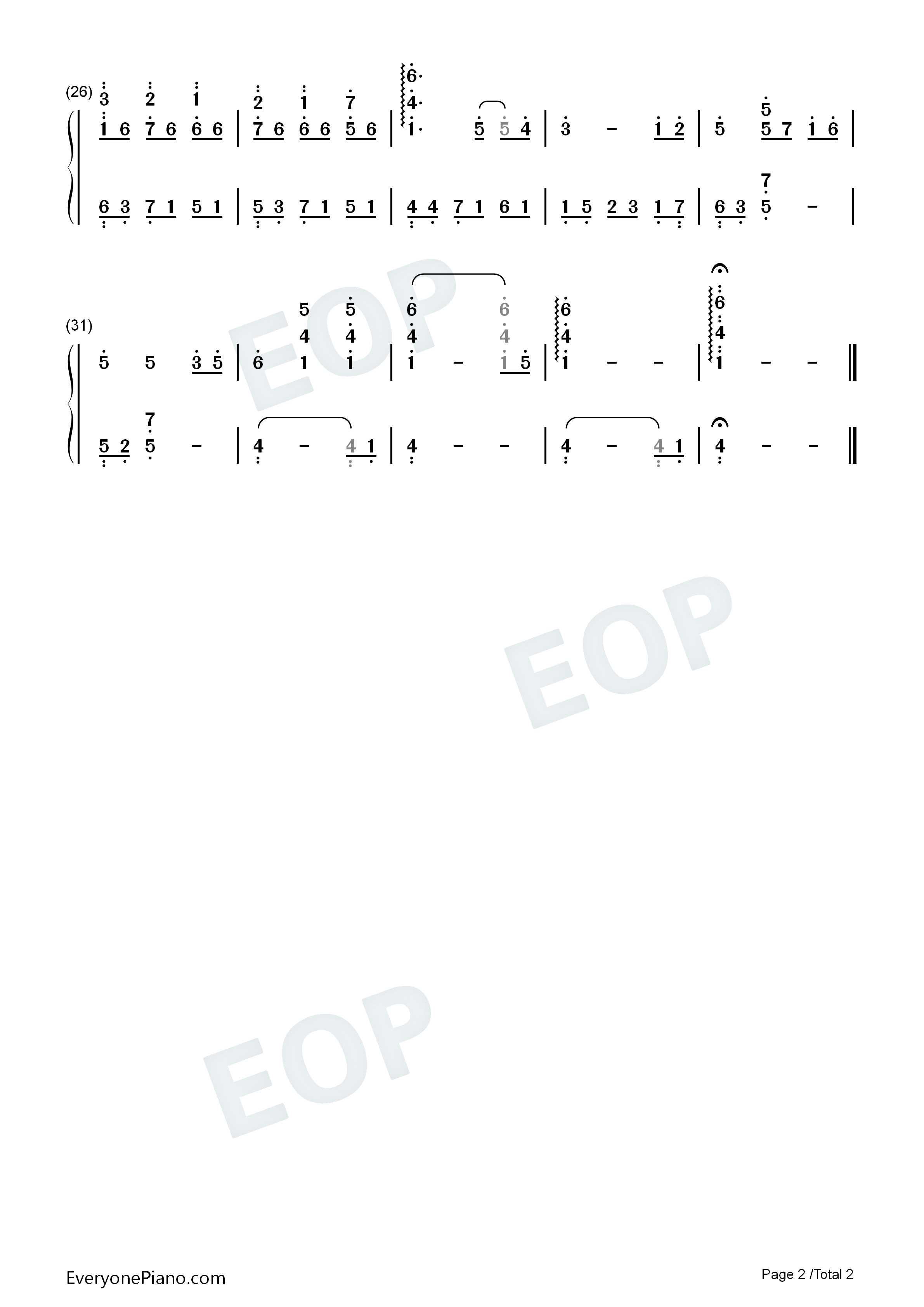 Under_a_Small_Roof钢琴简谱_Ken_Nakagawa__Daisuke_Achiwa演唱