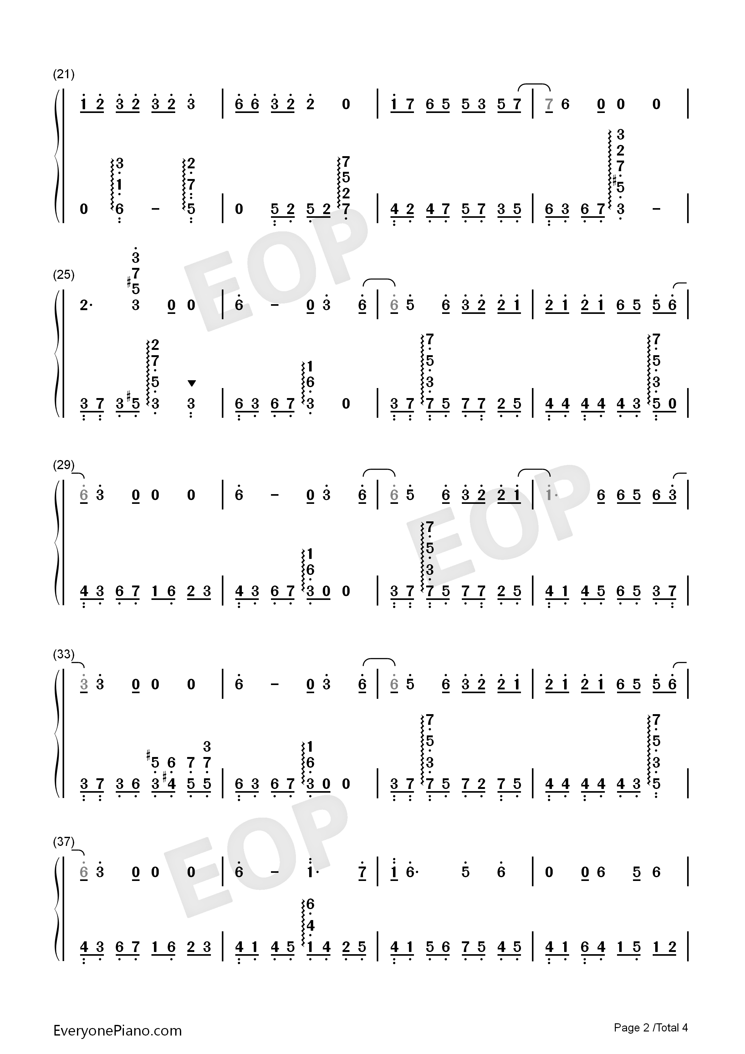 月光唯美版钢琴简谱_胡彦斌演唱