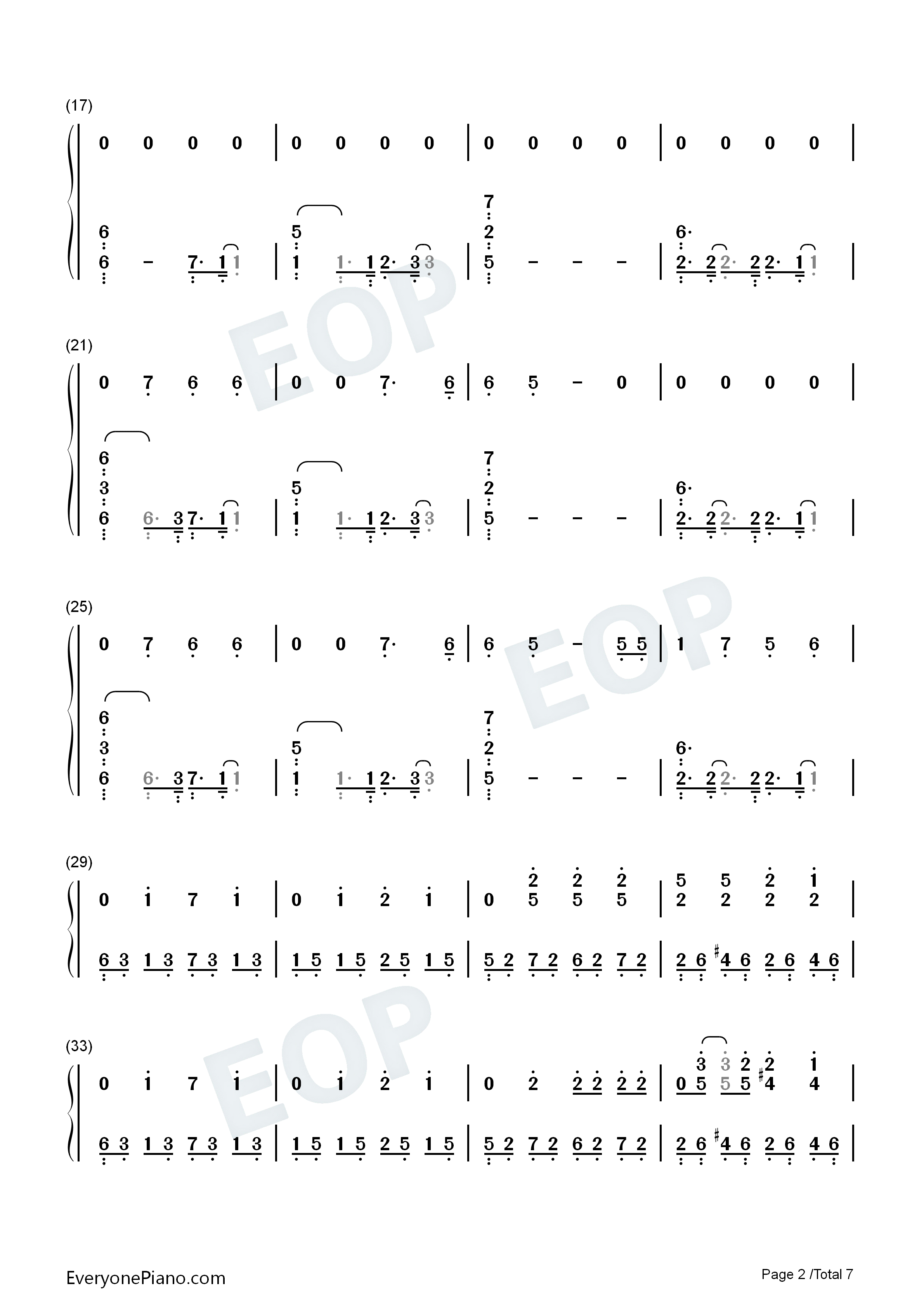 How_You_Remind_Me钢琴简谱_Avril_Lavigne演唱