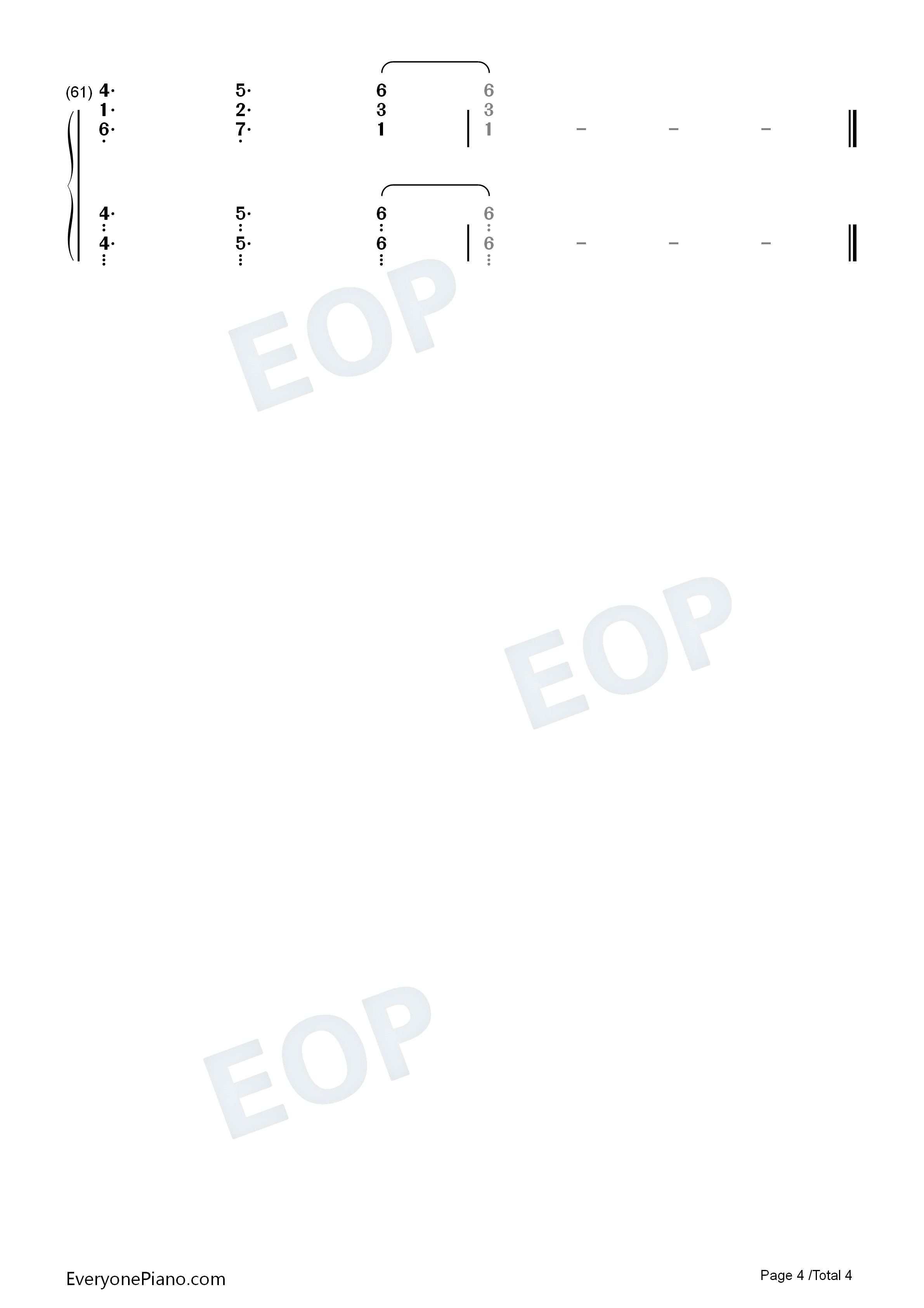 届かない恋钢琴简谱_小木曾雪菜演唱