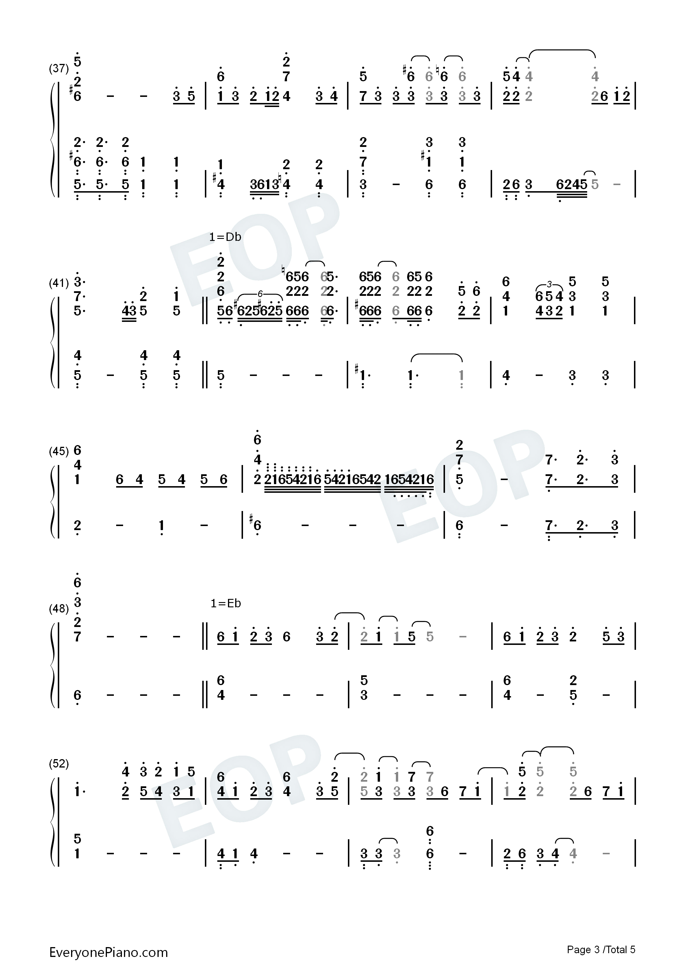 樱花纷飞时（桜色舞うころ）钢琴简谱_中岛美嘉演唱