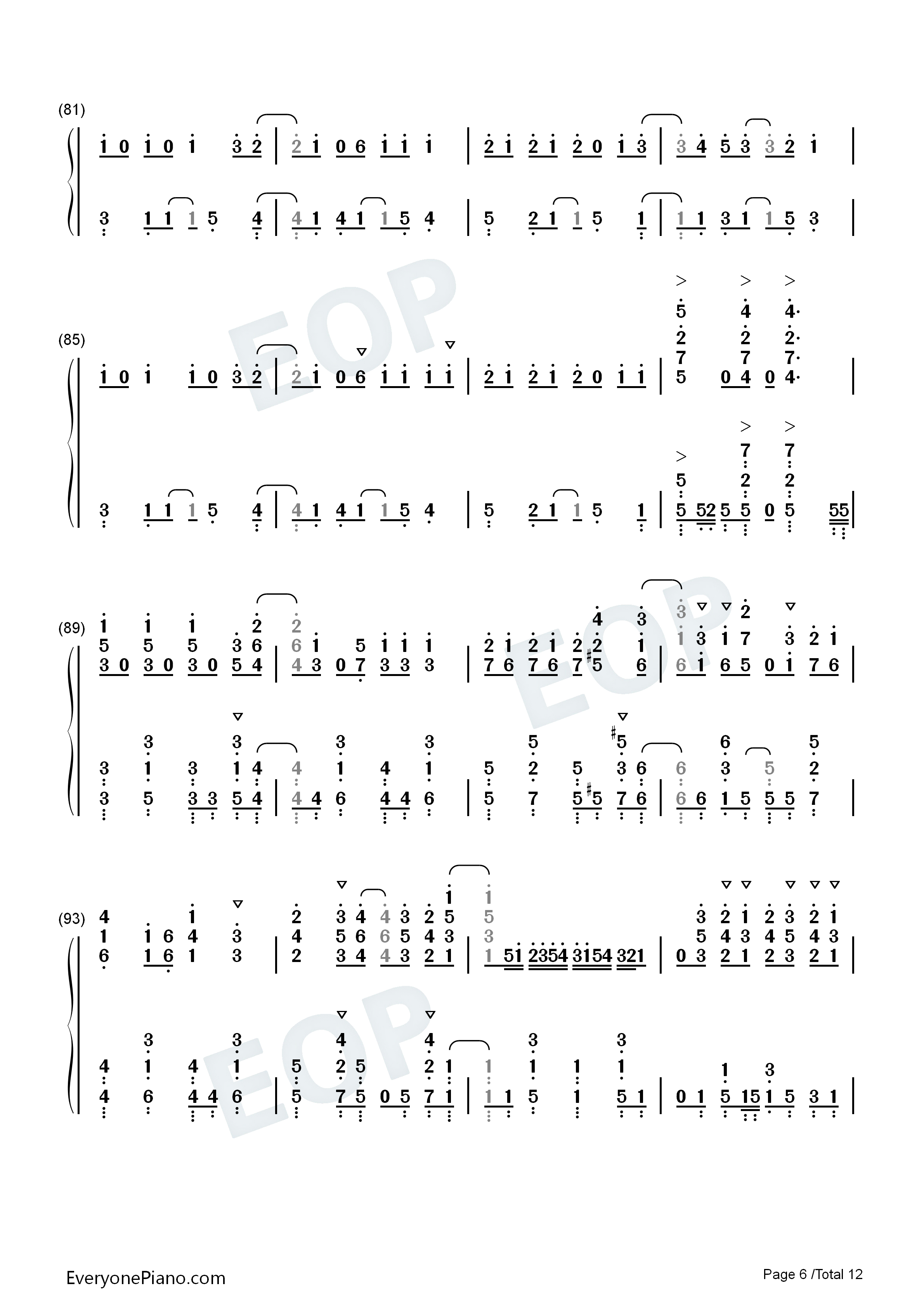 Ambitious_World钢琴简谱_立花日菜_矢野妃菜喜演唱