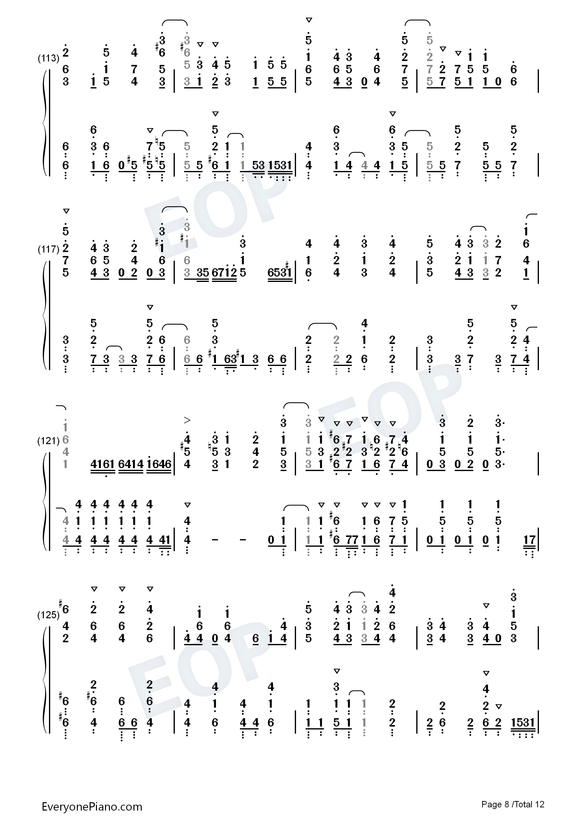 Ambitious_World钢琴简谱_立花日菜_矢野妃菜喜演唱