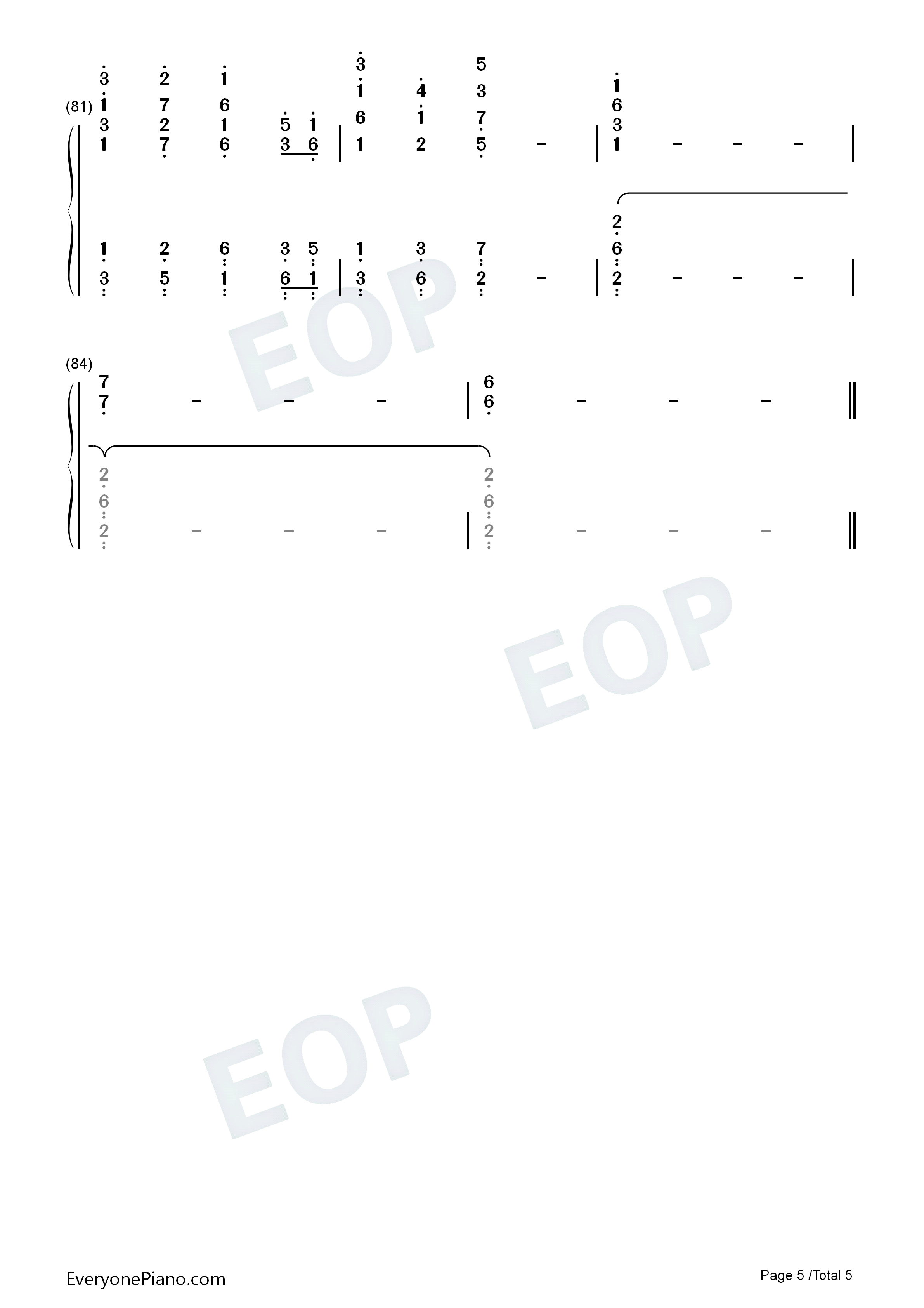 Decode钢琴简谱_Paramore演唱