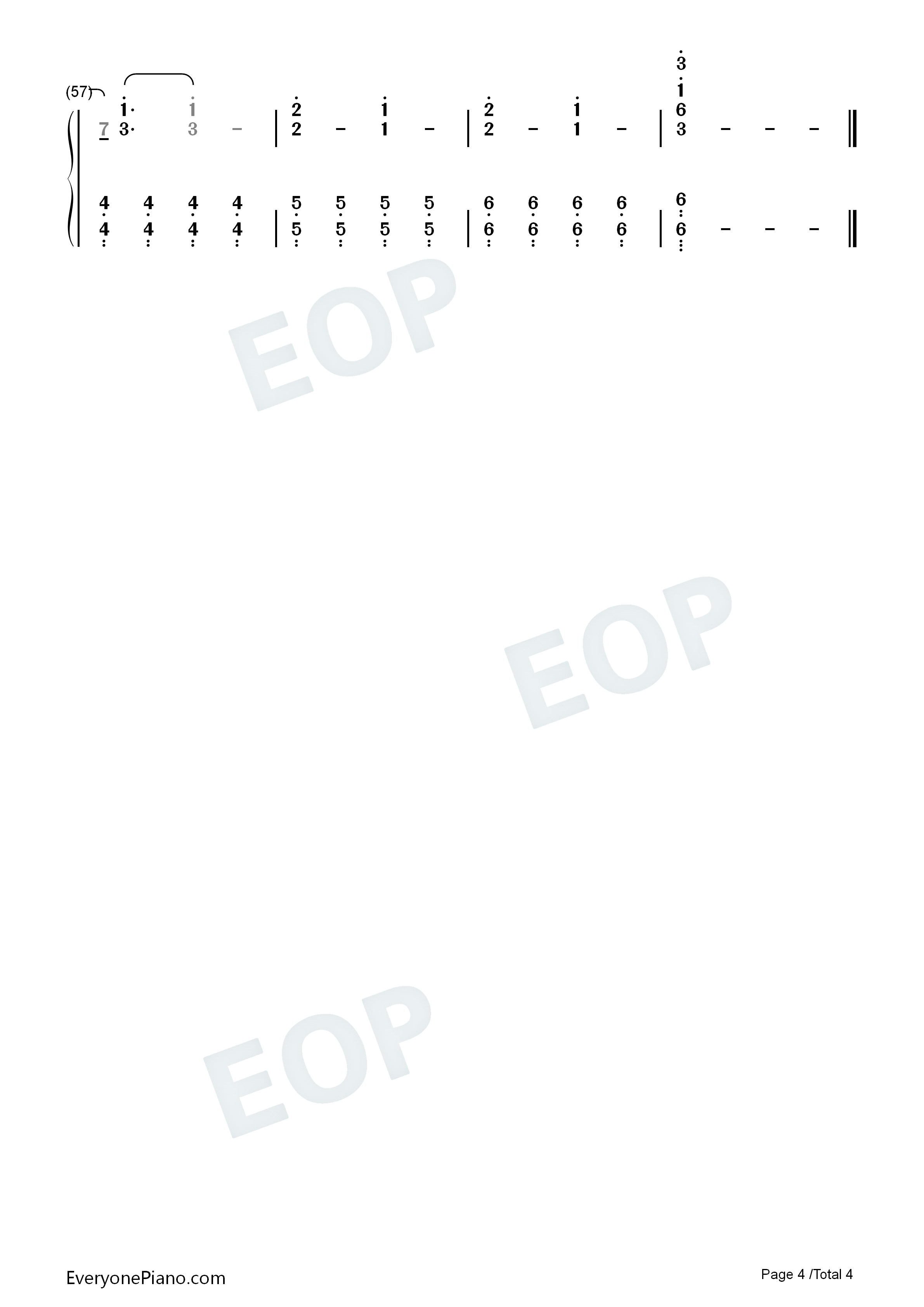 Sign钢琴简谱_FLOW演唱