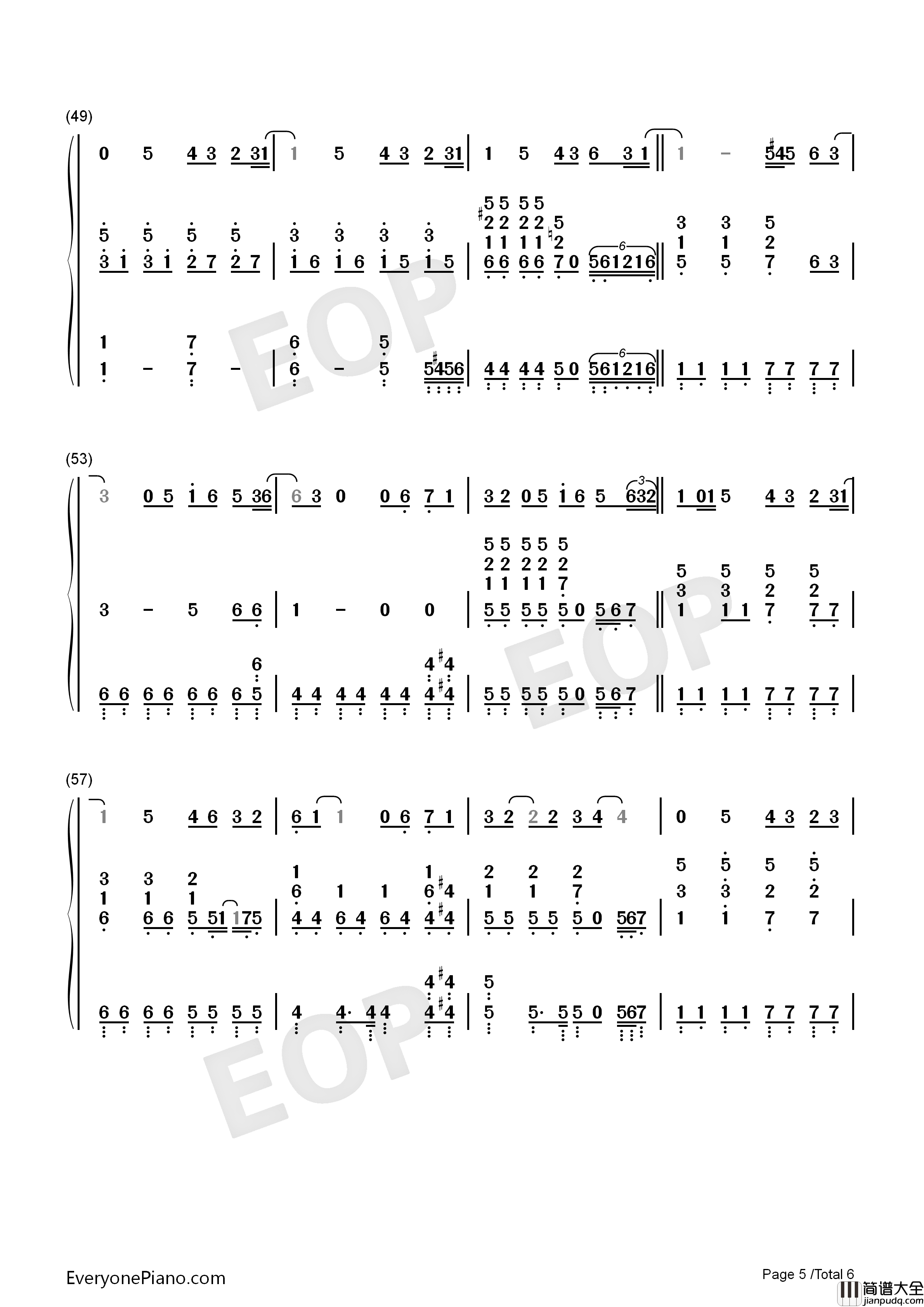 Speechless钢琴简谱_Lady_Gaga演唱