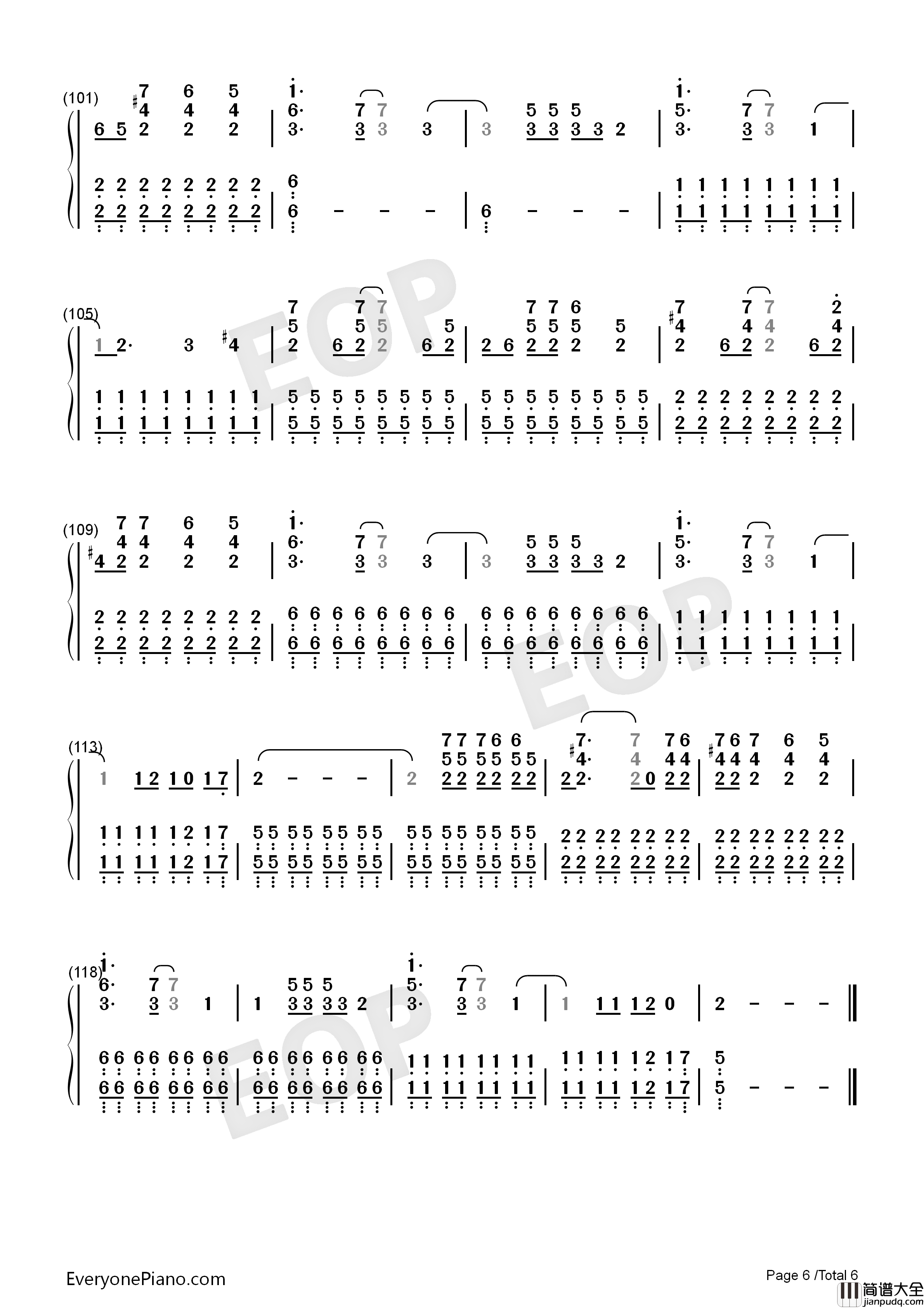 You_Belong_With_Me钢琴简谱_Taylor_Swift演唱