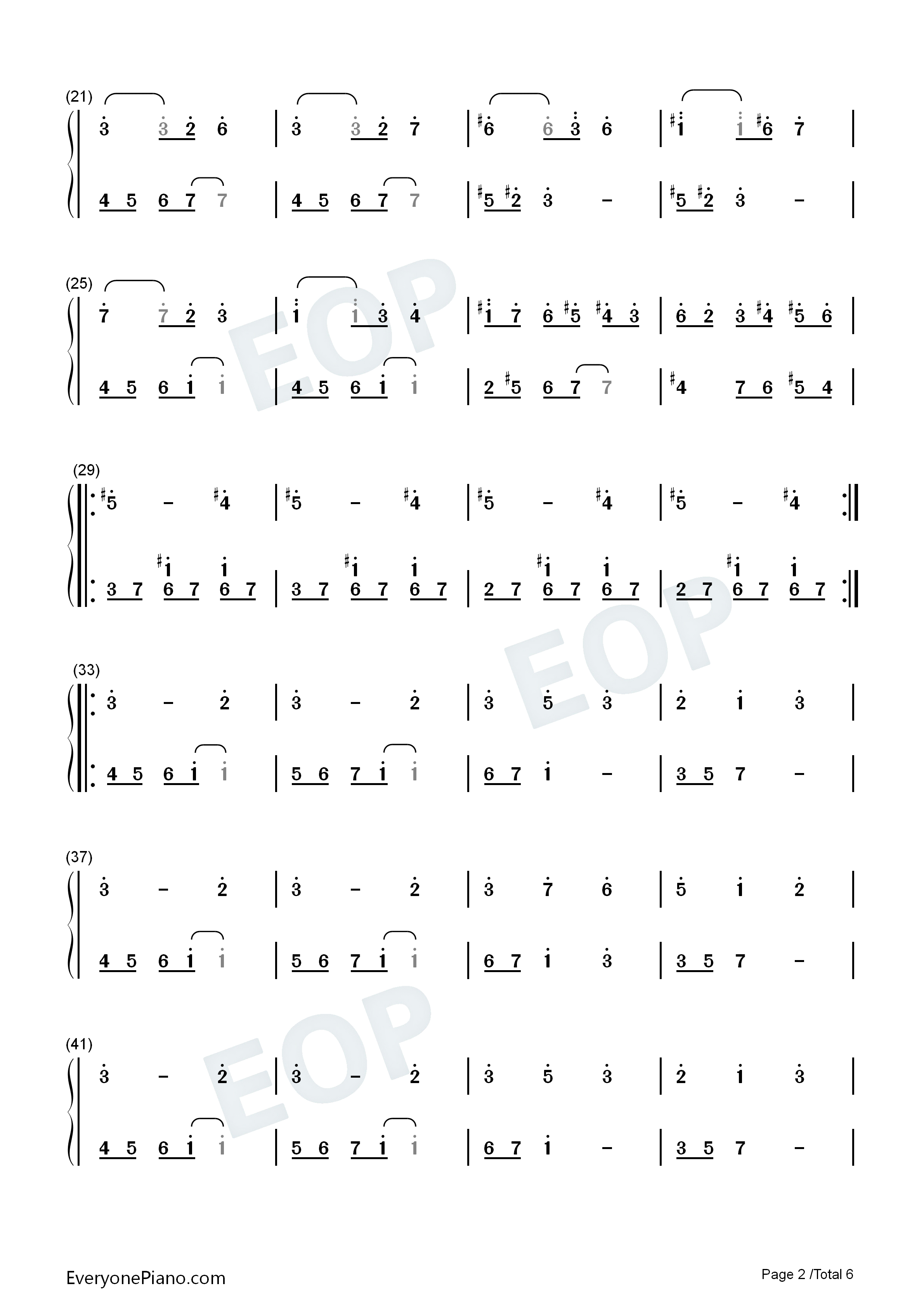 心的谱面钢琴简谱_松井咲子演唱