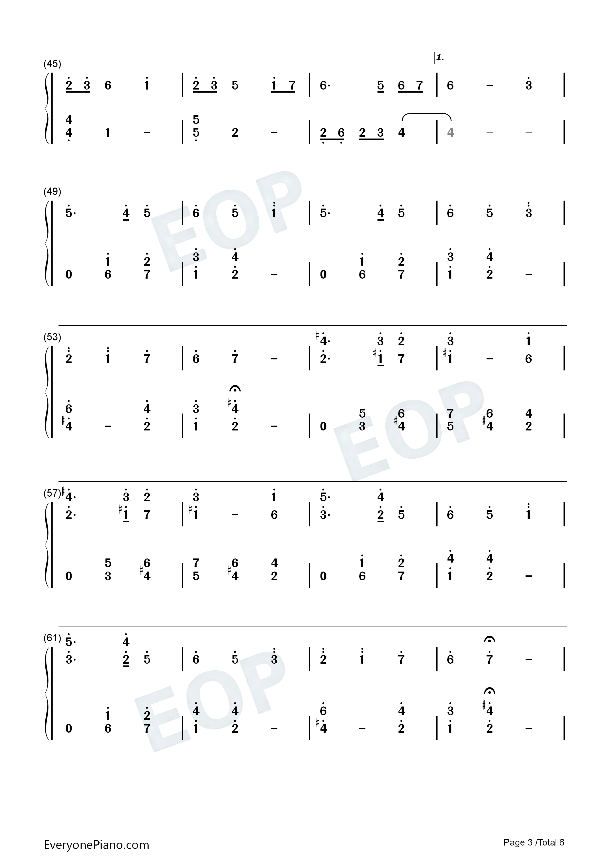 心的谱面钢琴简谱_松井咲子演唱