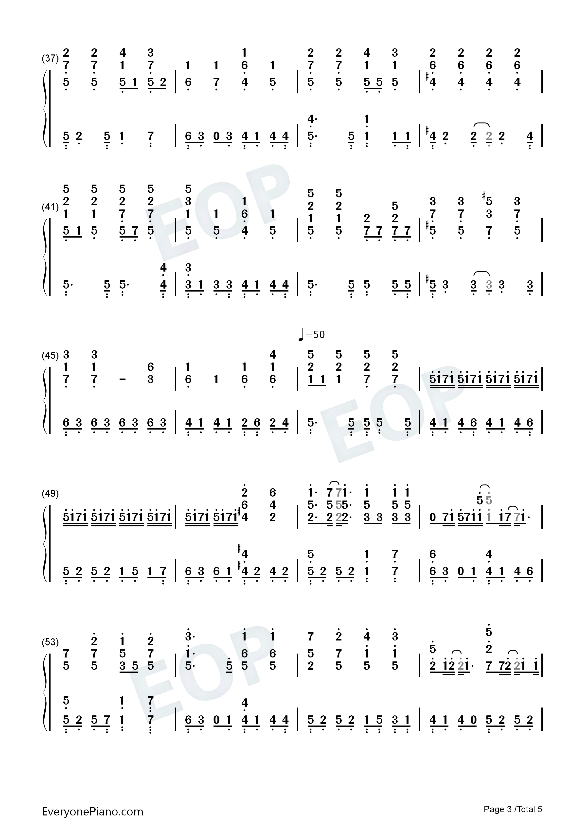 天使たちのメロディー钢琴简谱_川岛爱___川嶋あい演唱