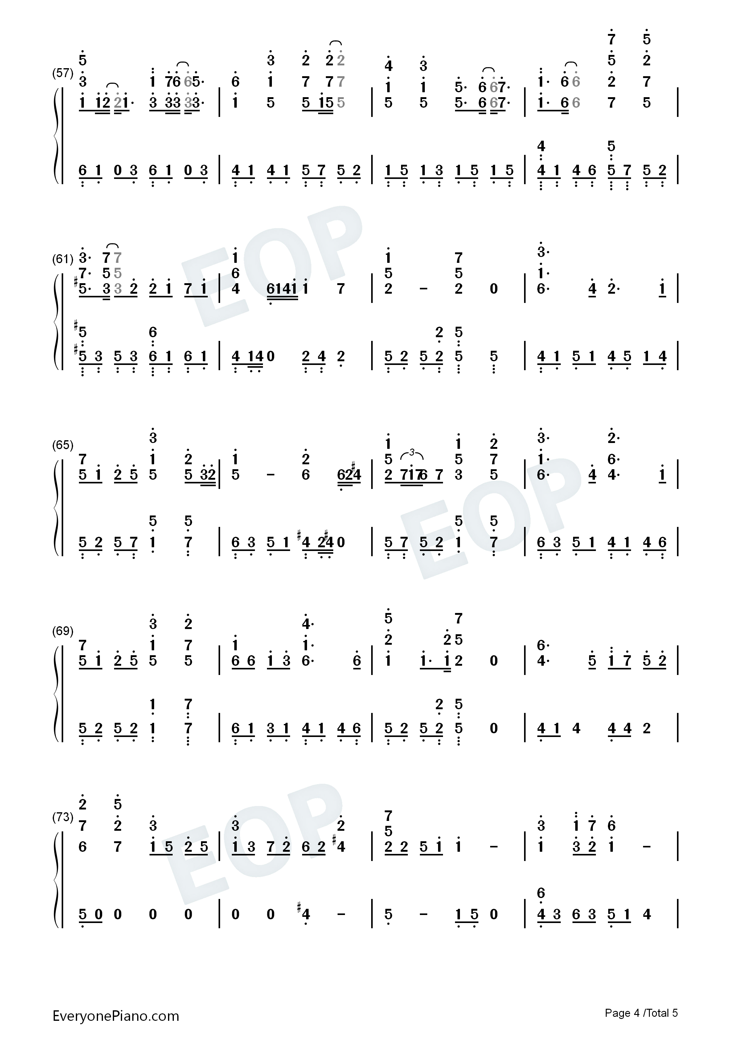 天使たちのメロディー钢琴简谱_川岛爱___川嶋あい演唱