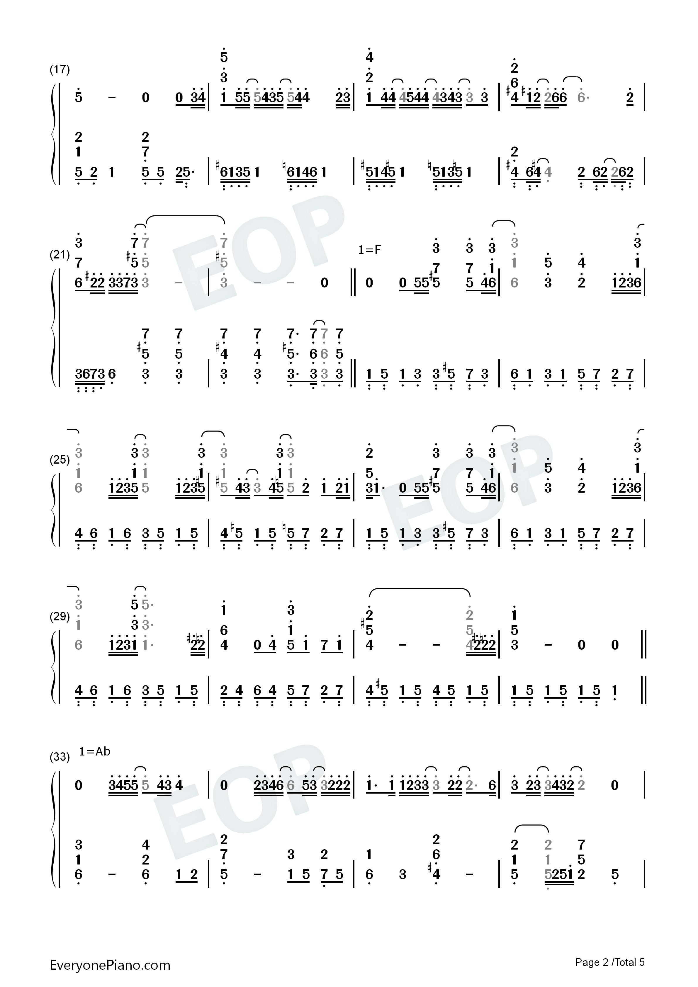 Like_a_star_in_the_night钢琴简谱_仓木麻衣演唱