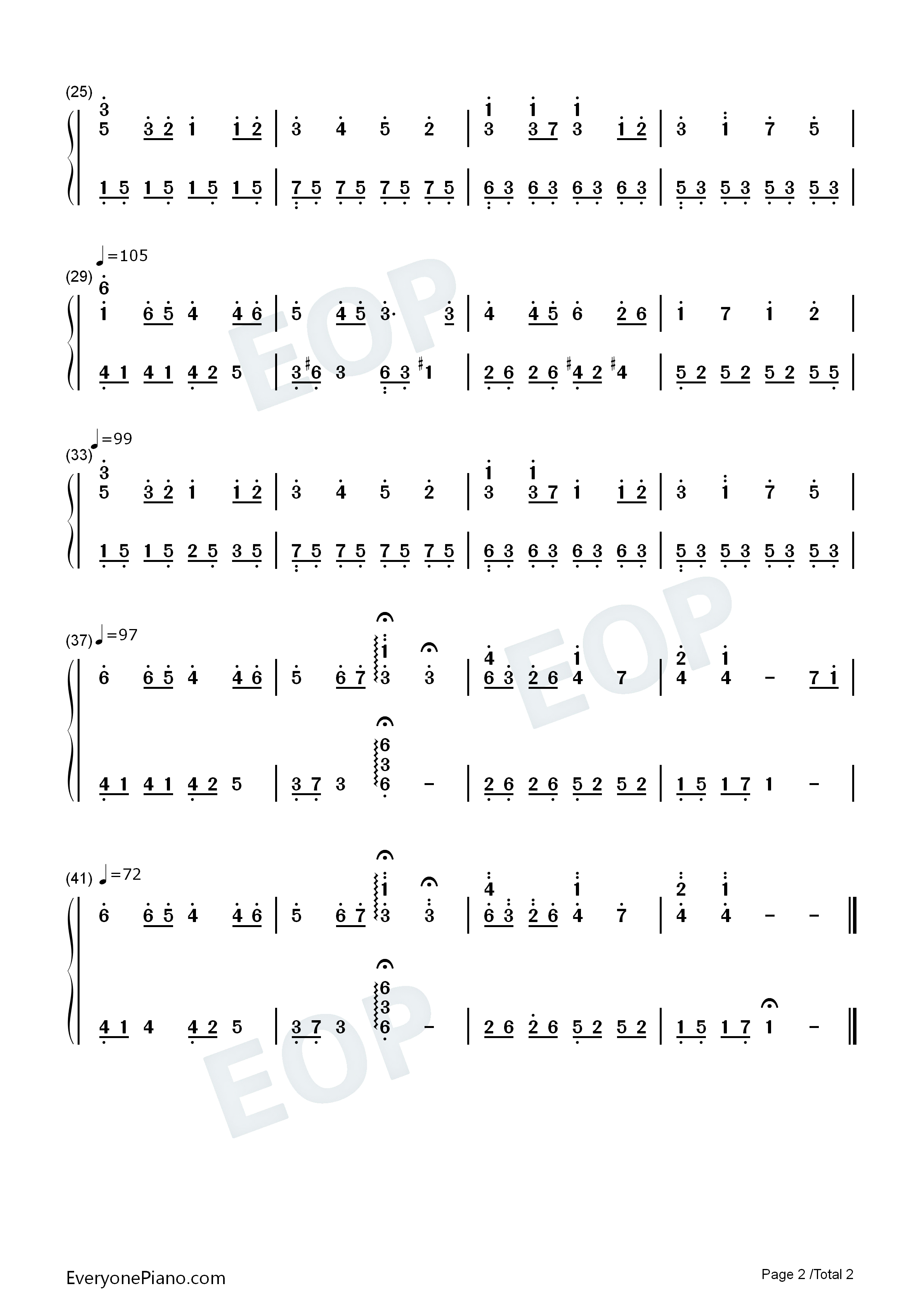 Raindrops钢琴简谱_The_Rain演唱