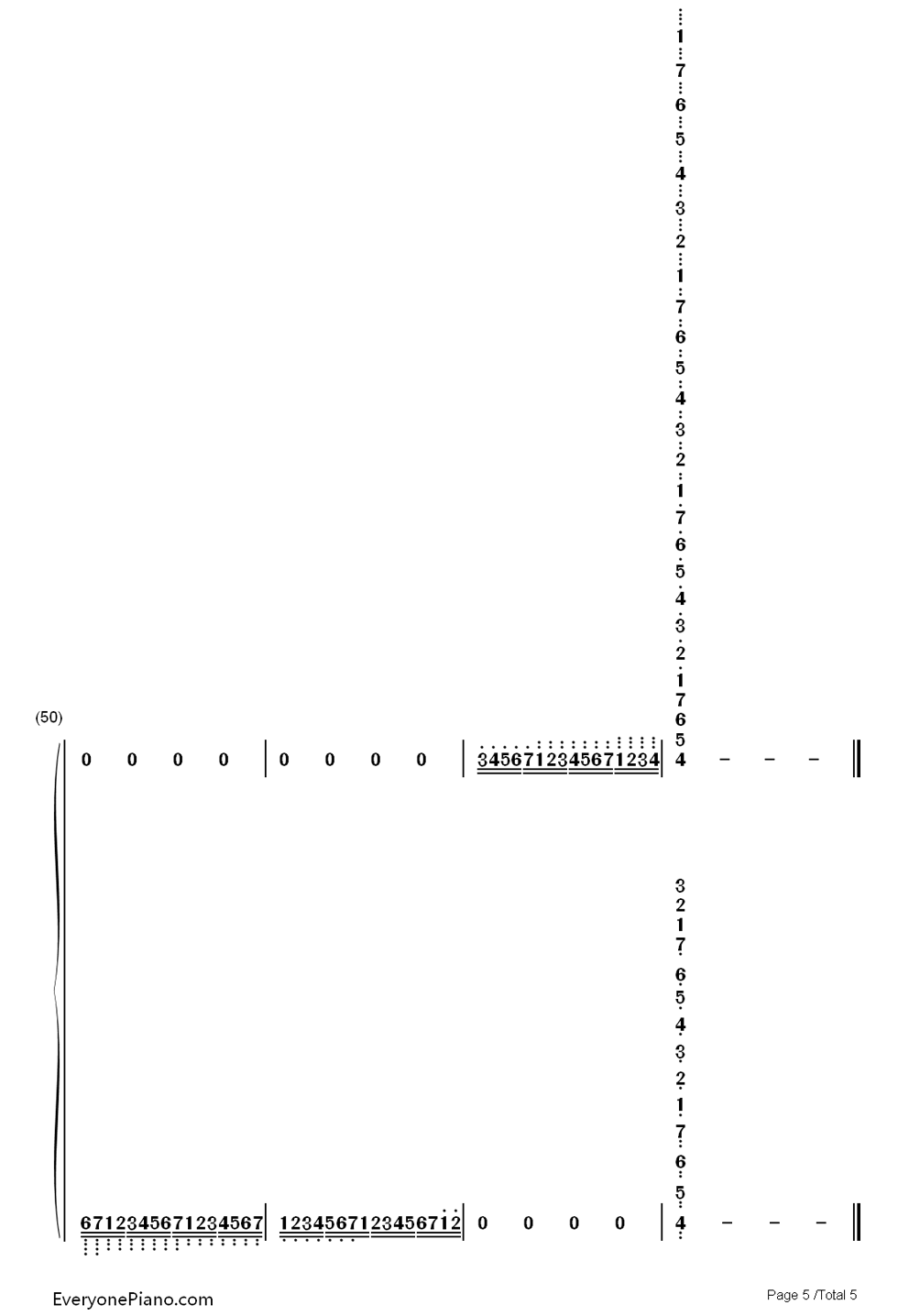 死亡华尔兹简易版钢琴简谱_John_Arthur_Stump演唱
