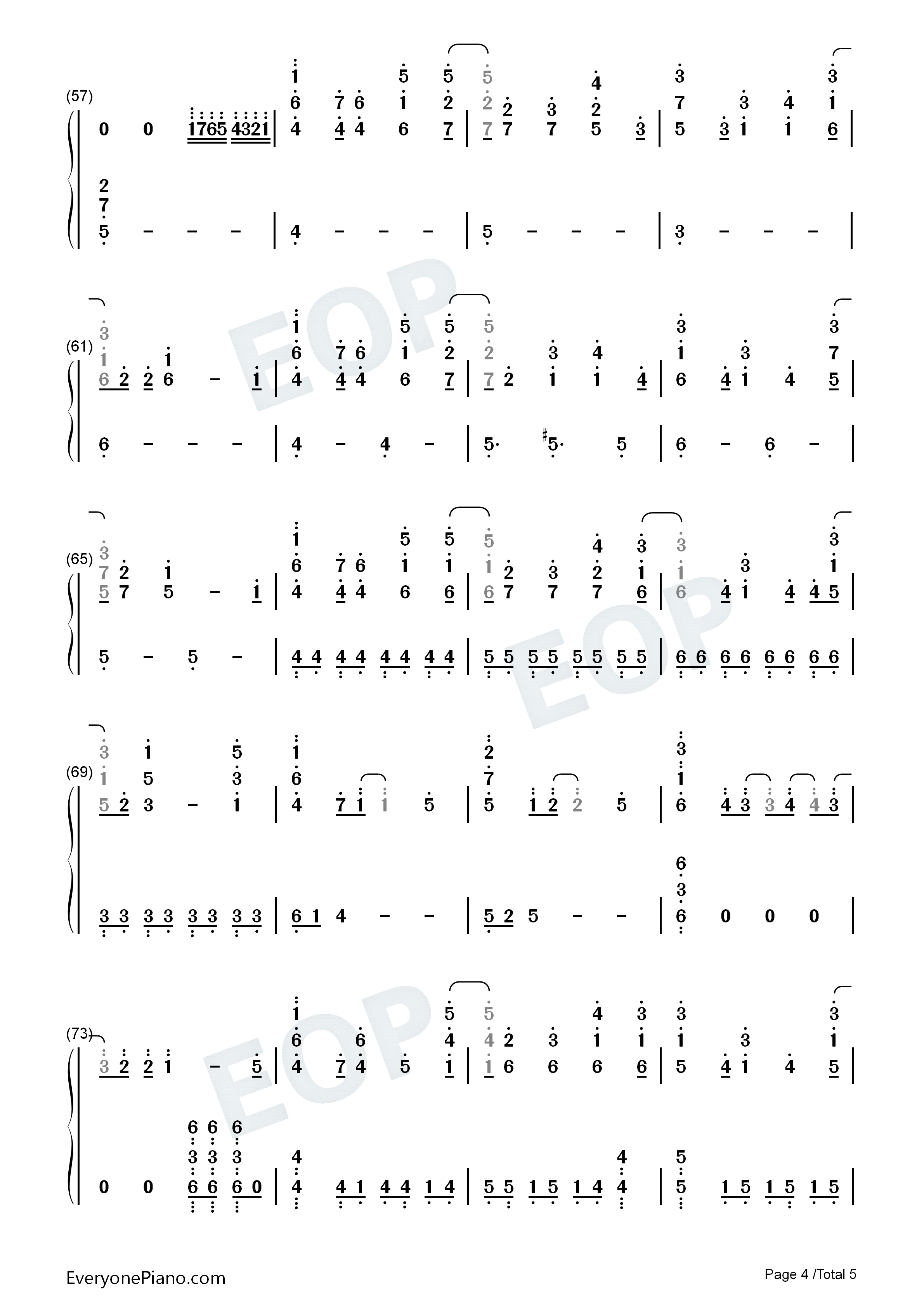My_Dearest钢琴简谱_Supercell演唱