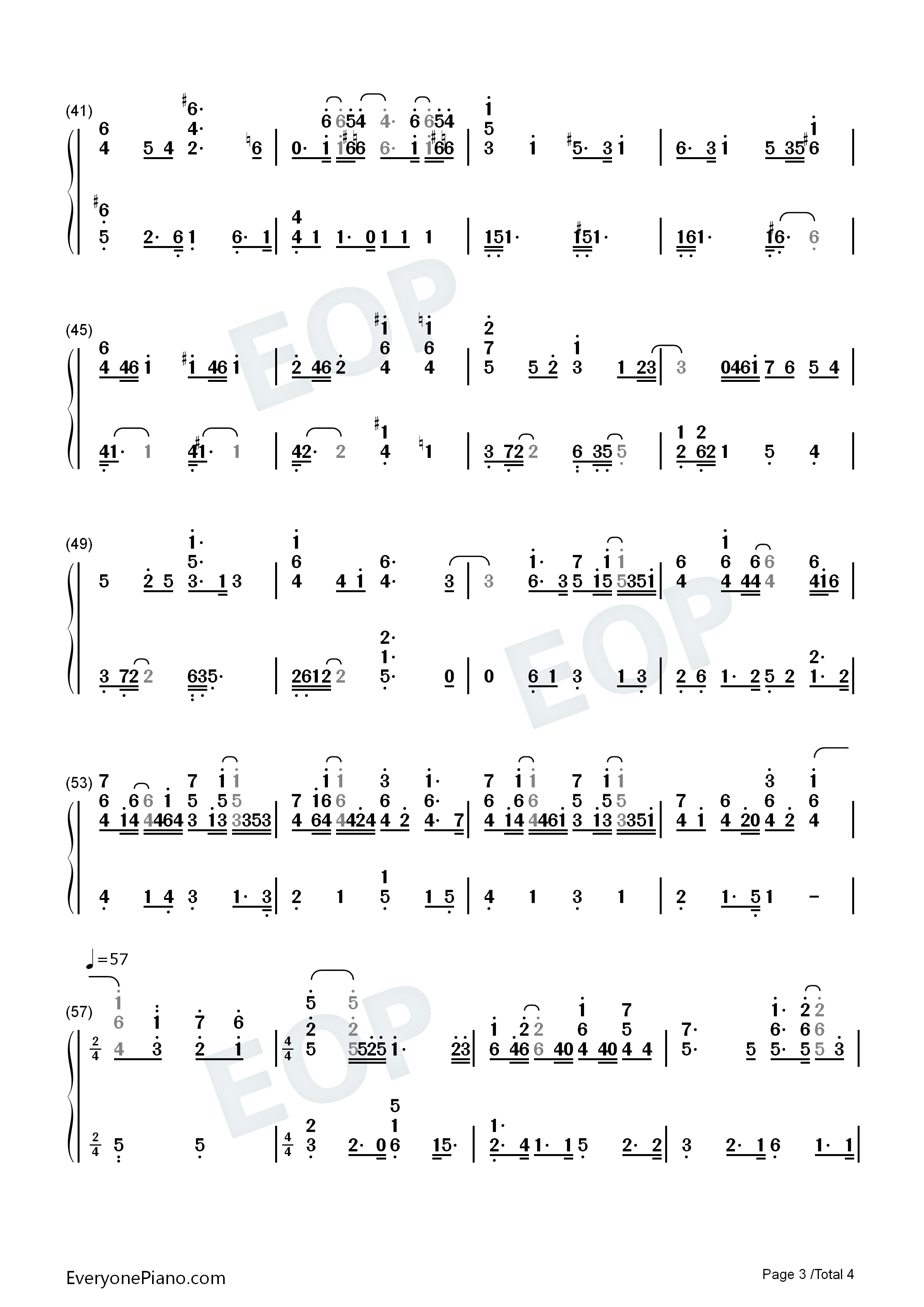 Greatest_Love_of_All钢琴简谱_Whitney_Houston演唱