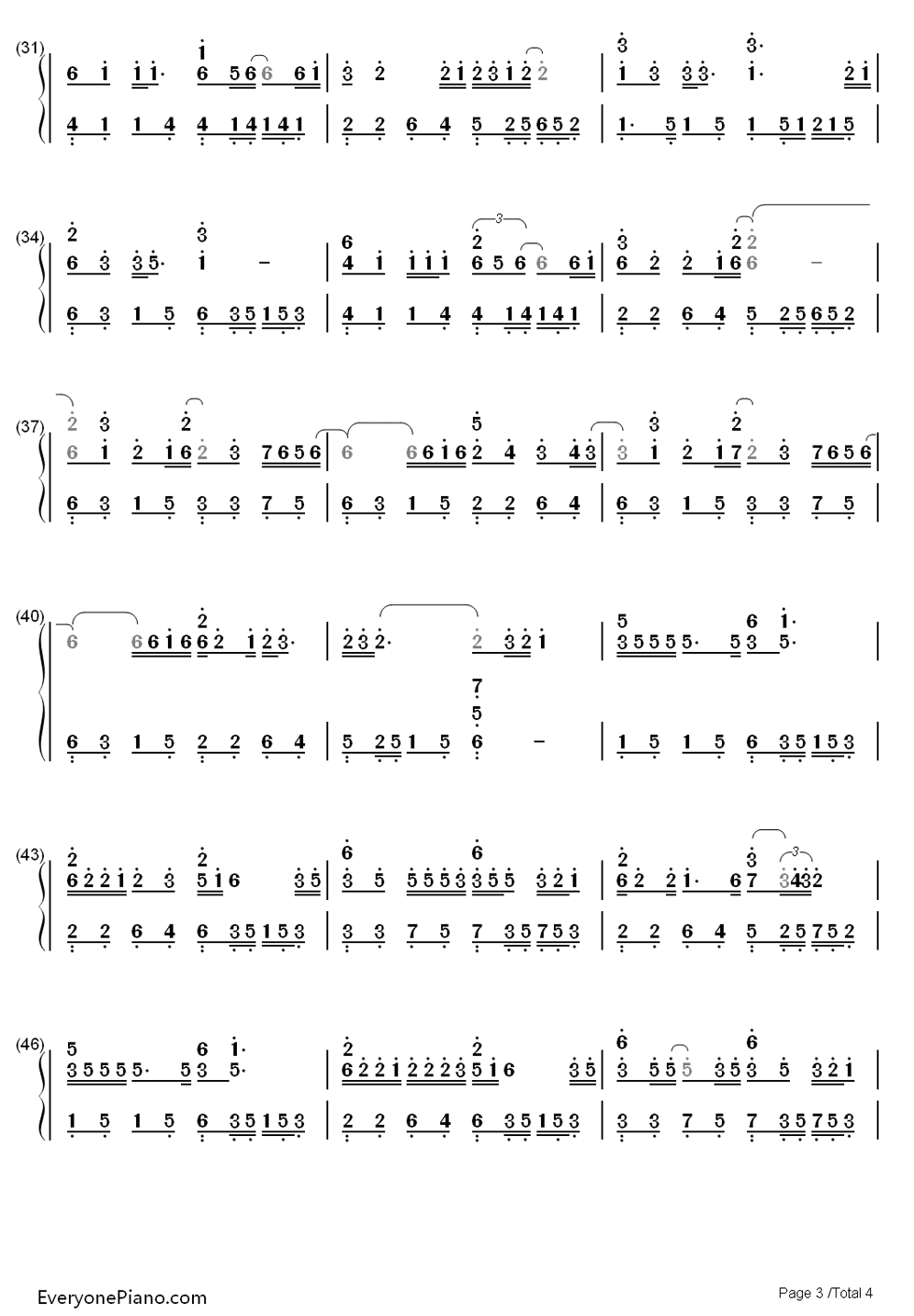 我可以抱你吗钢琴简谱_张惠妹演唱