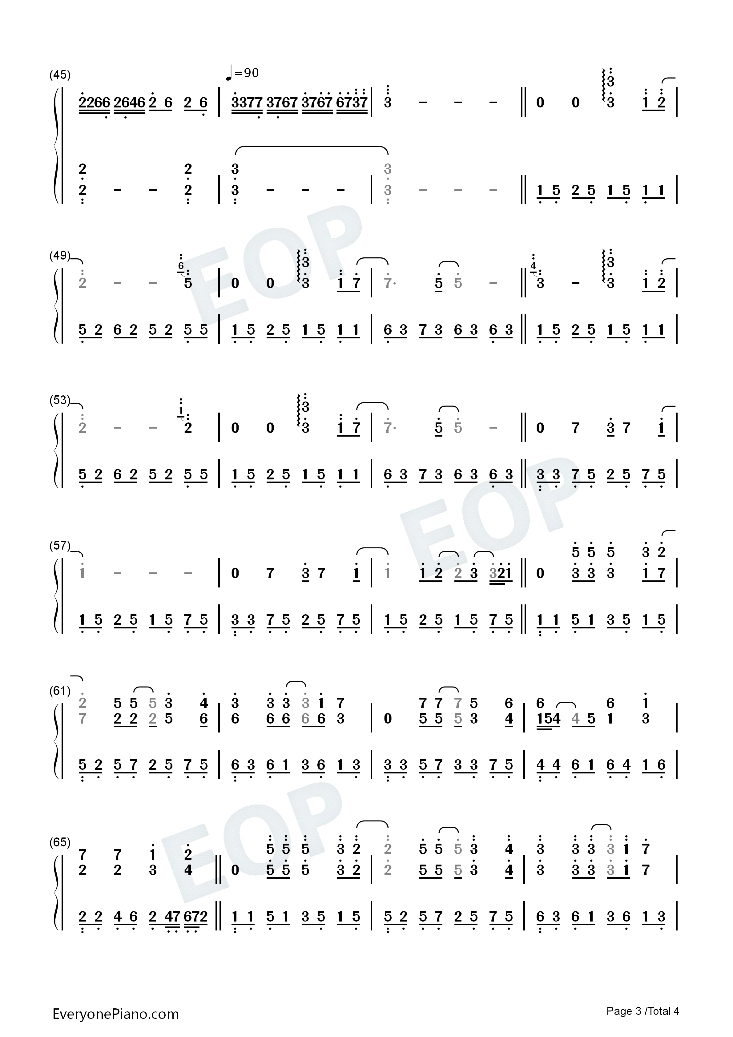 Everytime钢琴简谱_布兰妮·斯皮尔斯(Britney_Spears)演唱