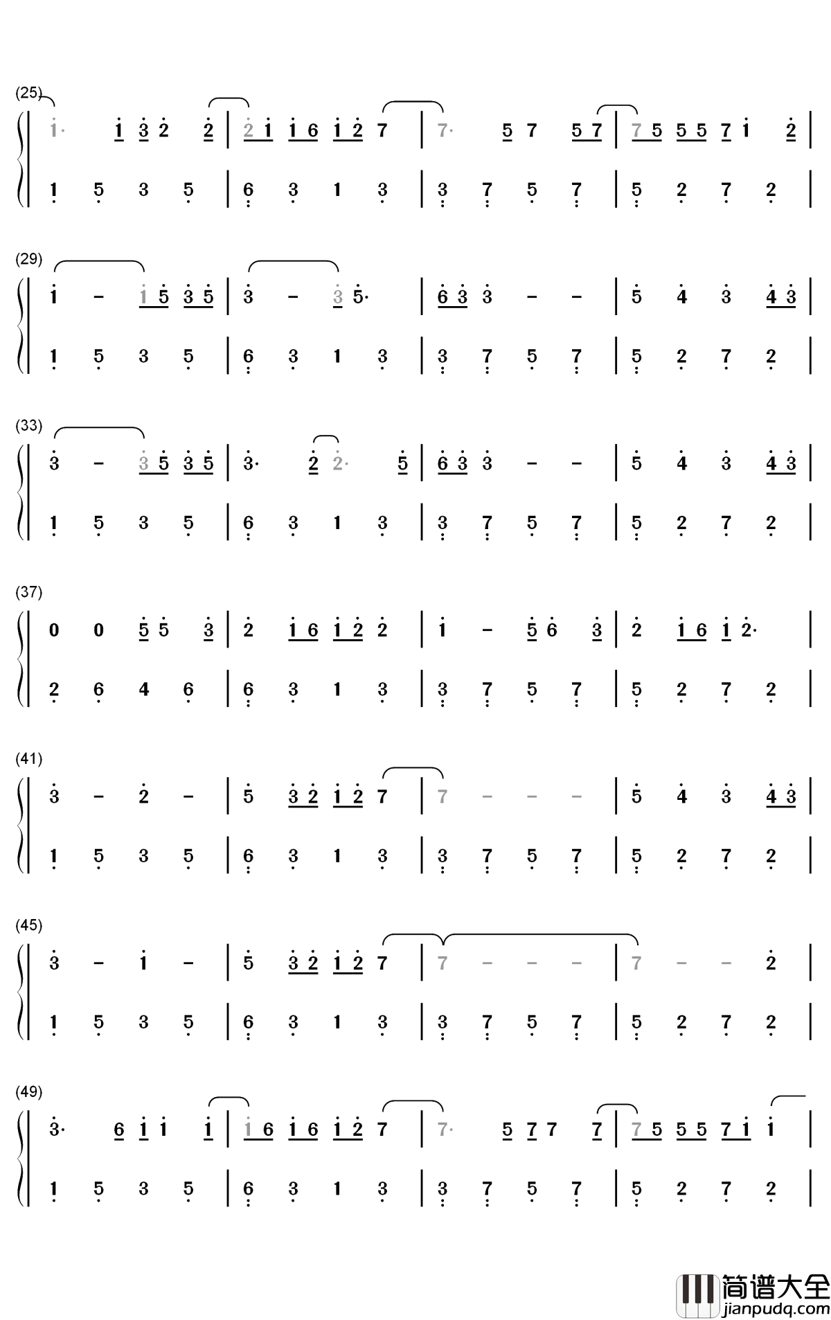 Save_Your_Tears钢琴简谱_数字双手_The_Weeknd