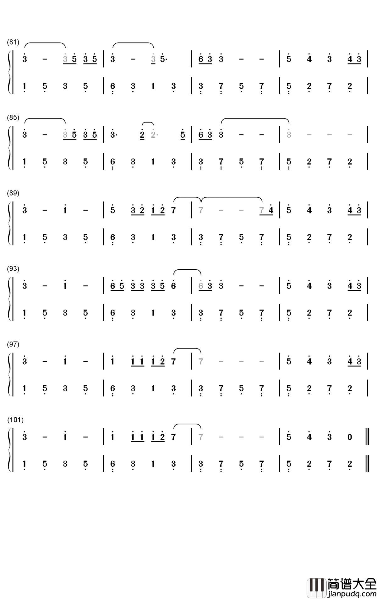 Save_Your_Tears钢琴简谱_数字双手_The_Weeknd
