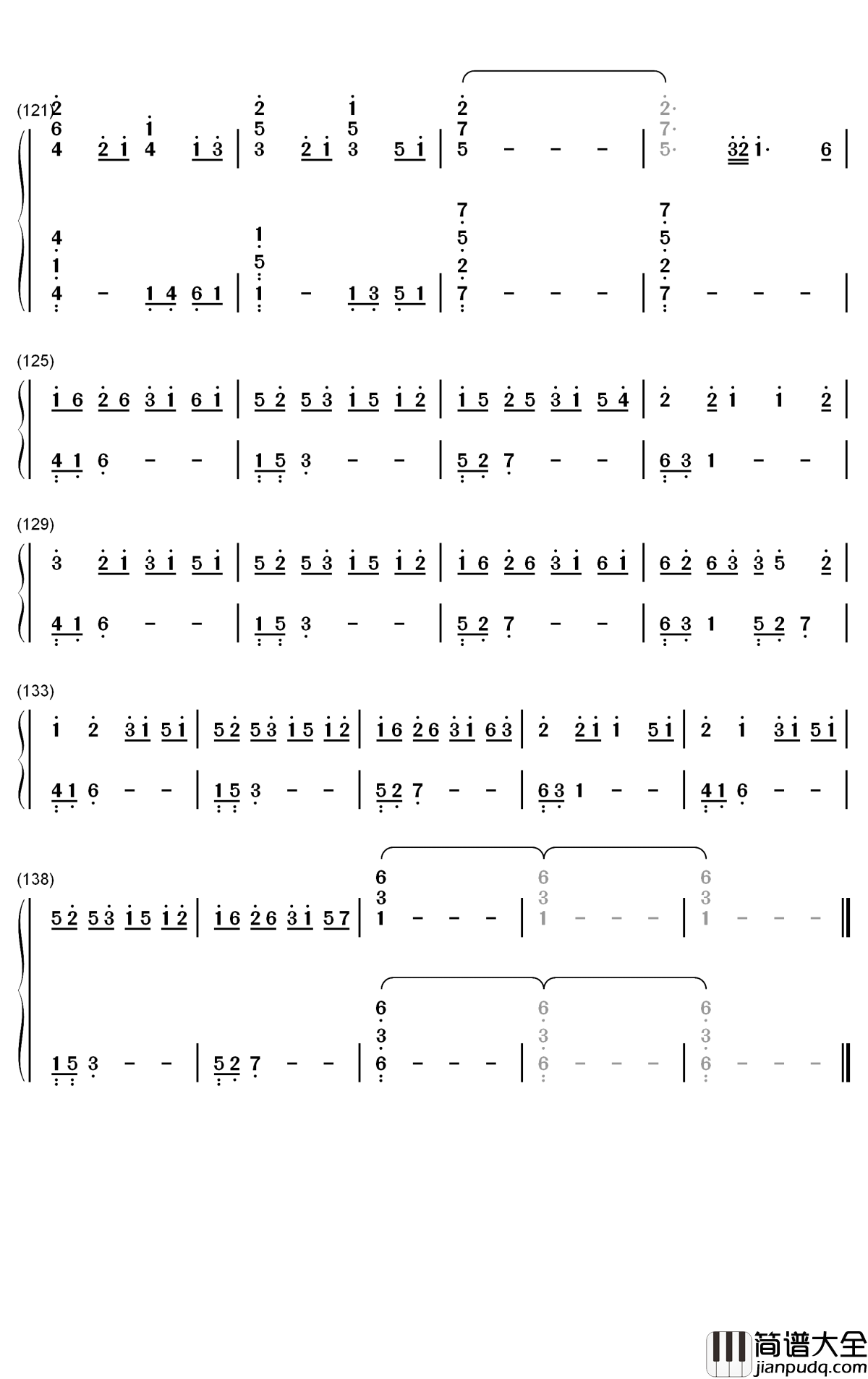 In_Your_Arms钢琴简谱_数字双手_Illenium_X_Ambassadors