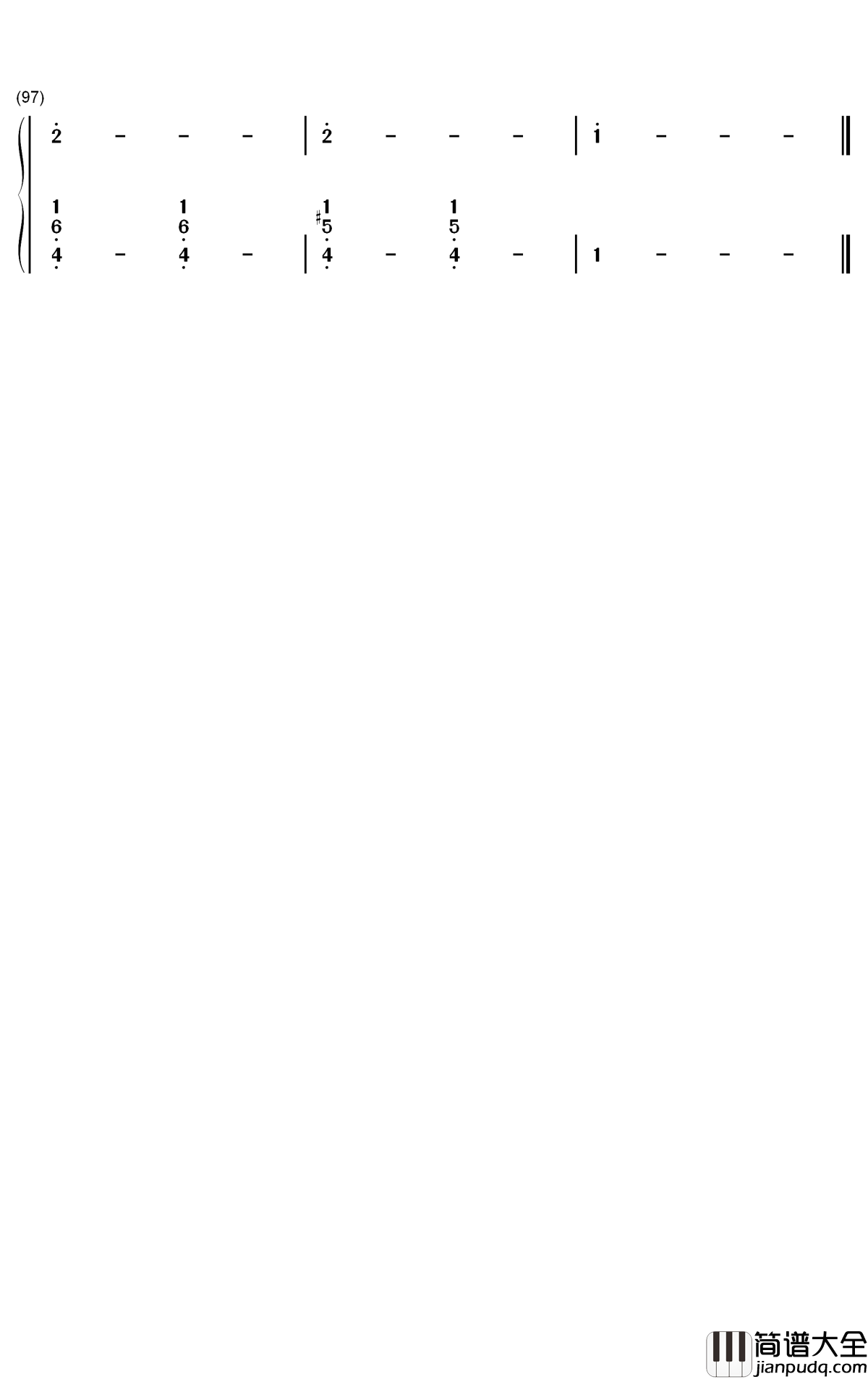 The_Game_Is_Over钢琴简谱_数字双手_Evanescence