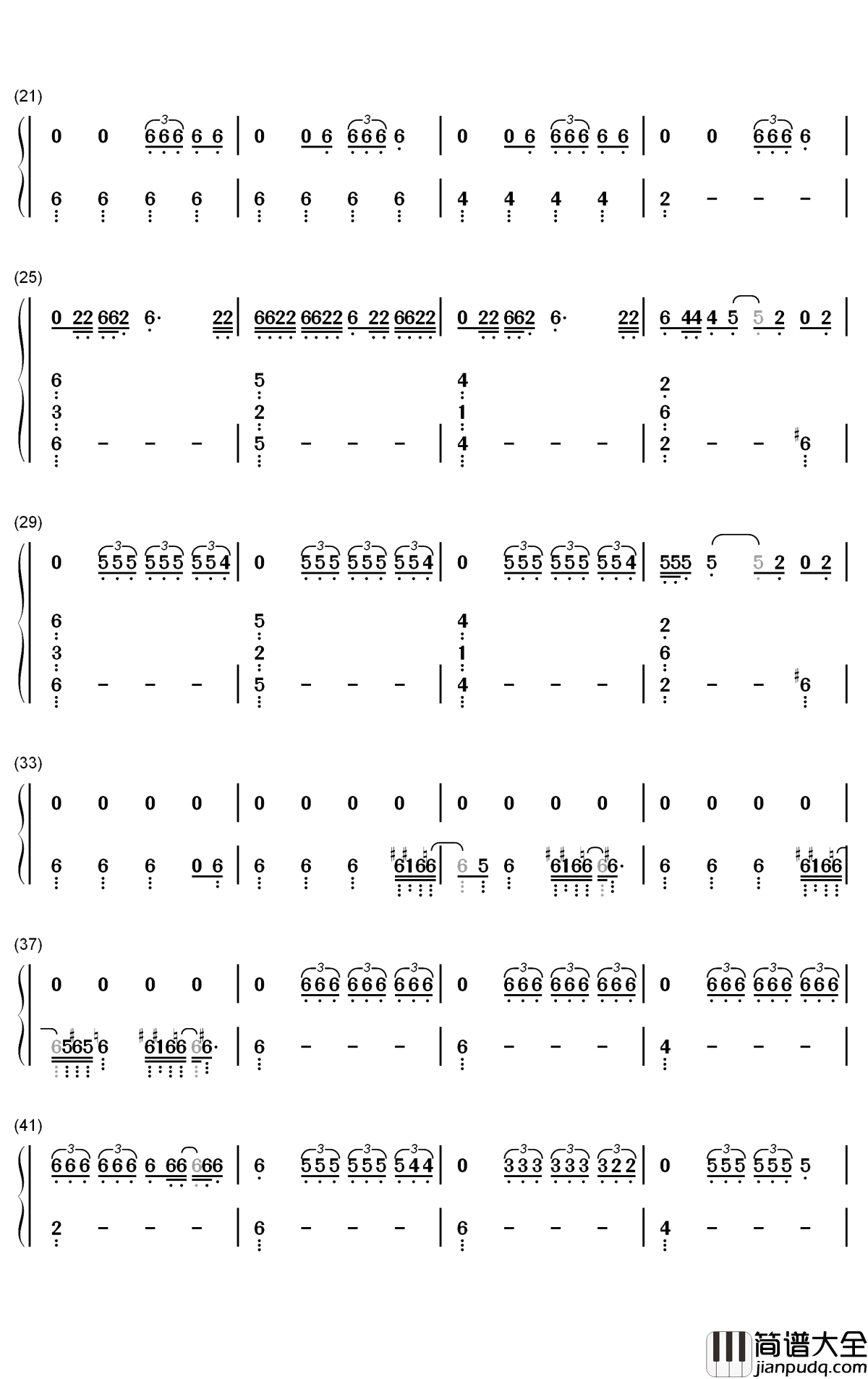 Parasite_Eve钢琴简谱_数字双手_Bring_Me_the_Horizon