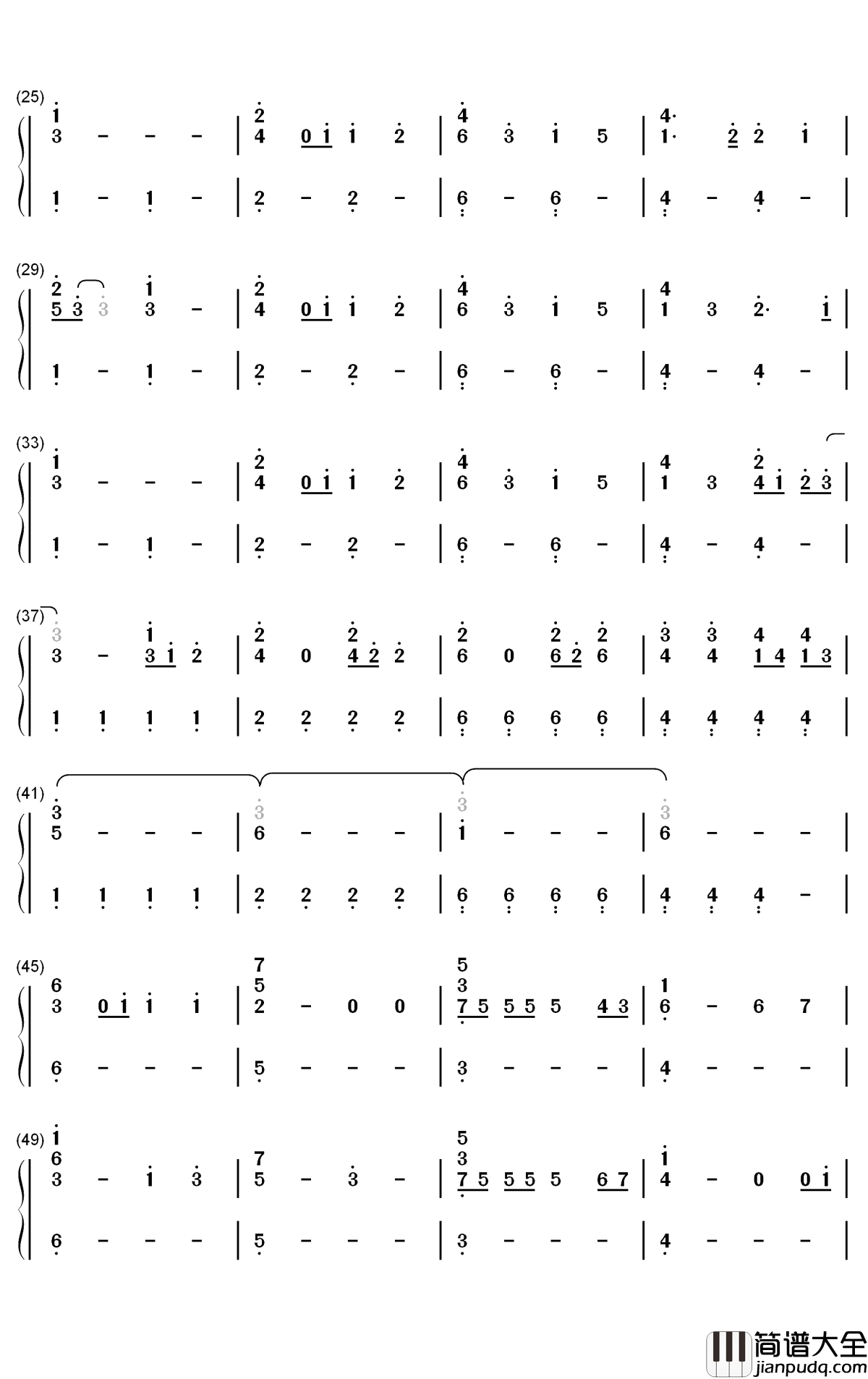 My_Tears_Ricochet钢琴简谱_数字双手_Taylor_Swift