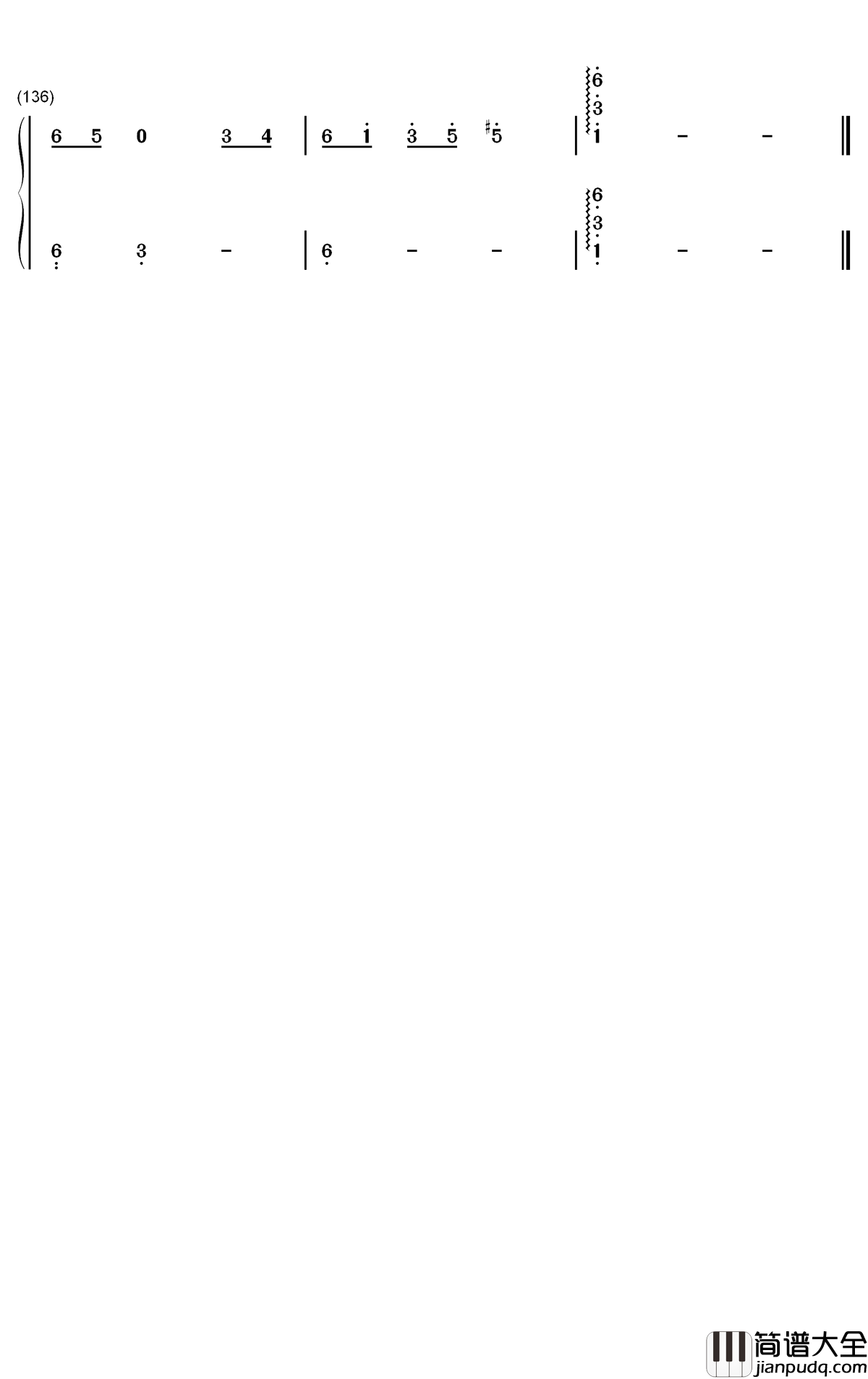 桃夭钢琴简谱_数字双手_双笙